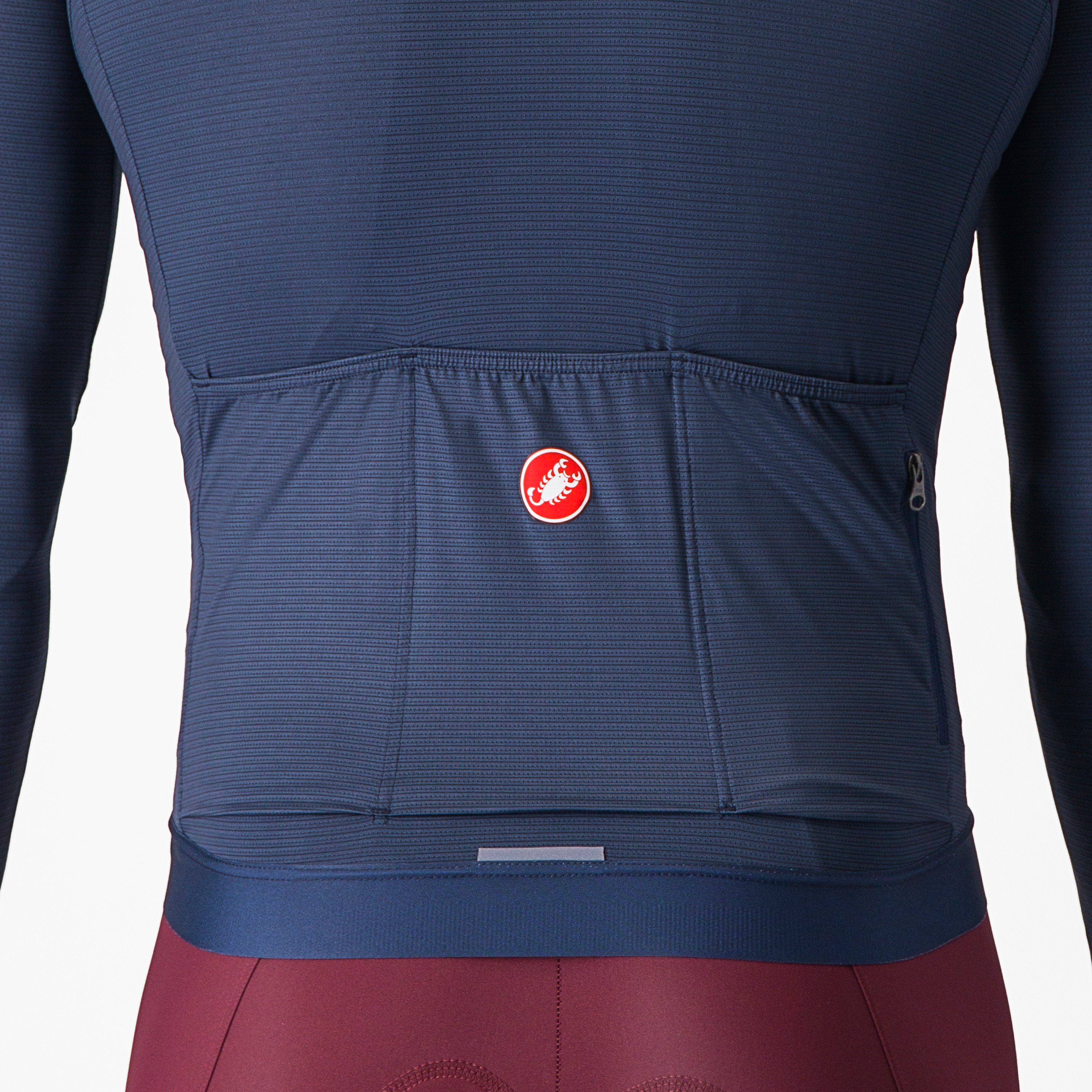 Espresso ls jersey - belgian blue/silver moon - castelli