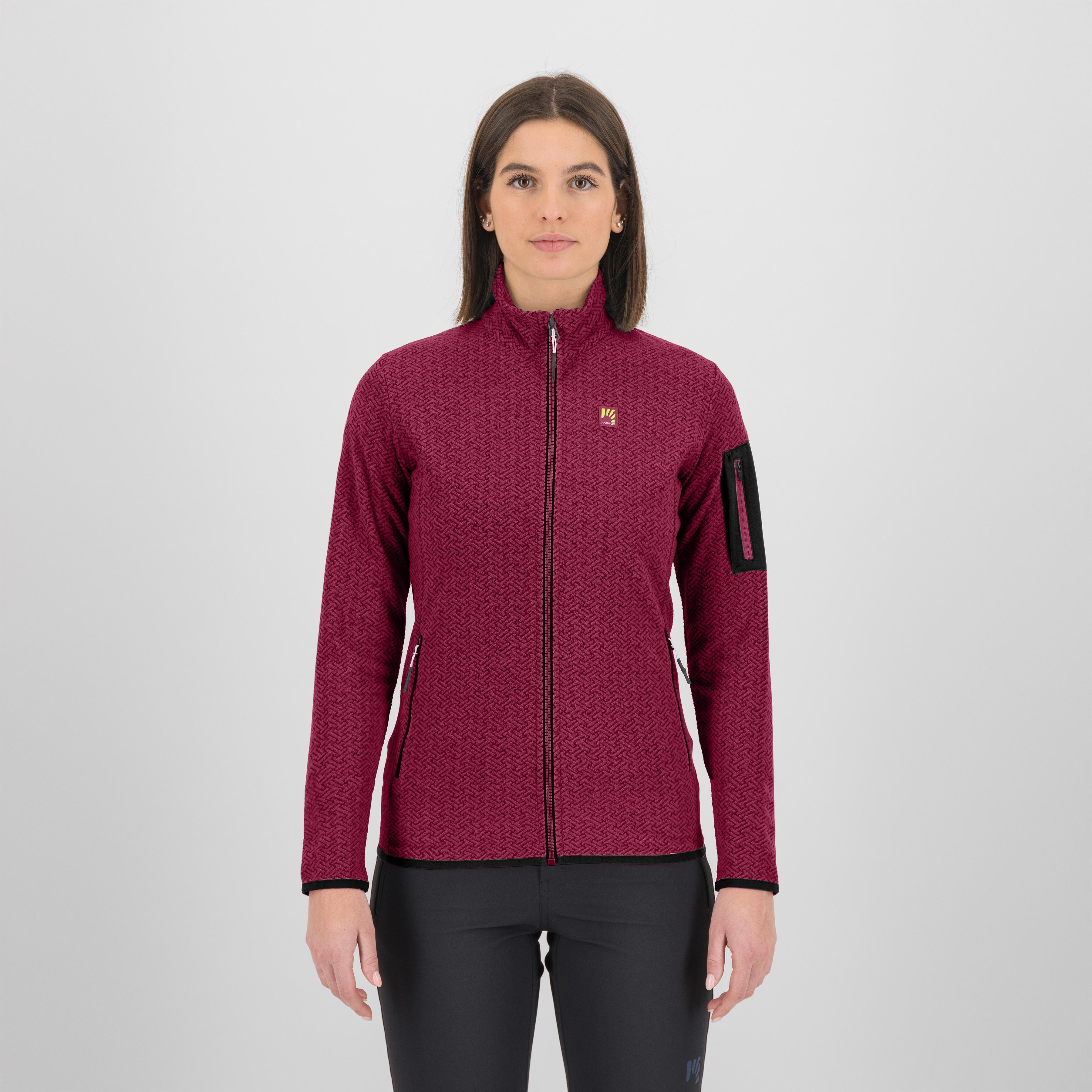 Mesdi' w fleece - beet red - karpos