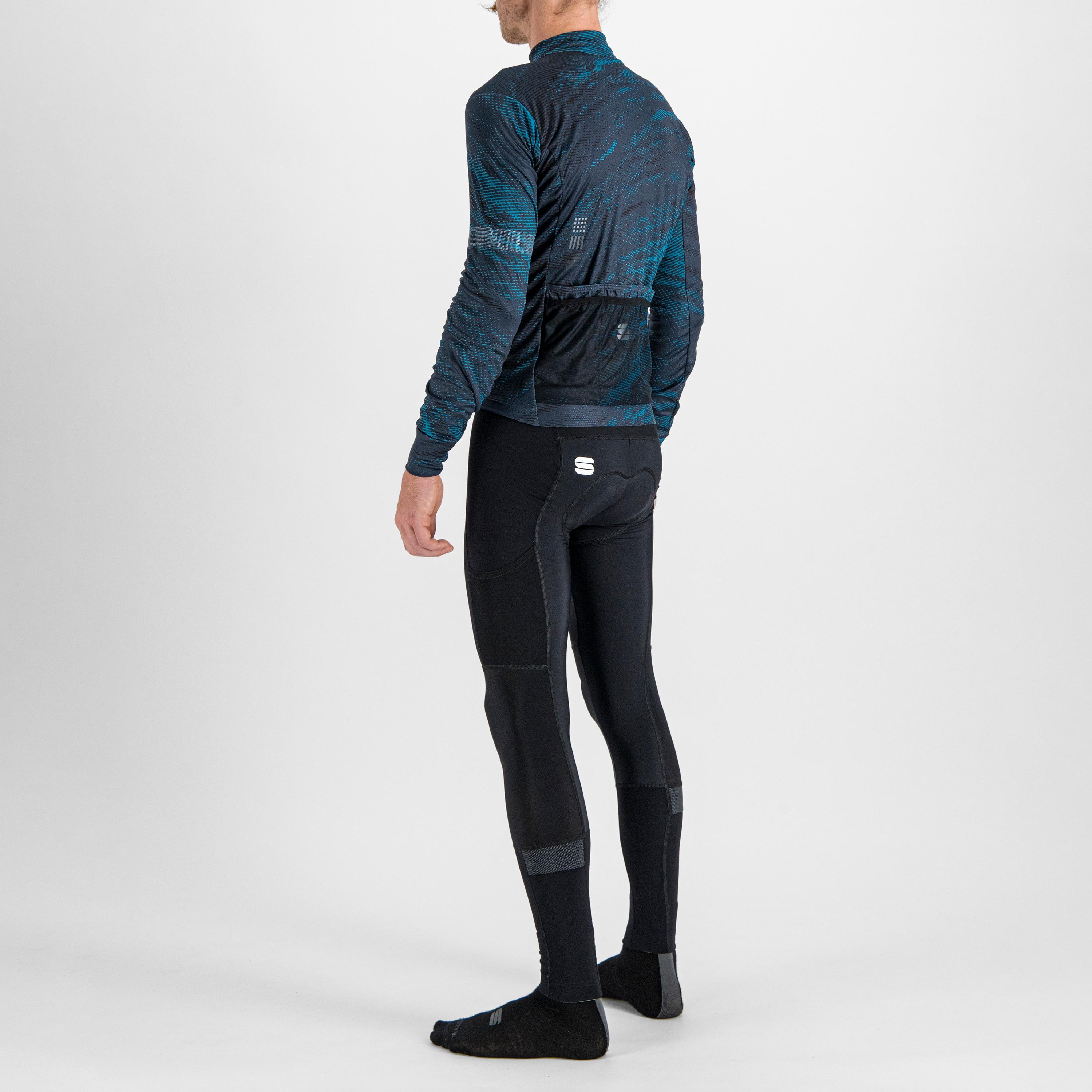 Cliff supergiara thermal jersey - galaxy blue berry blue black - sportful