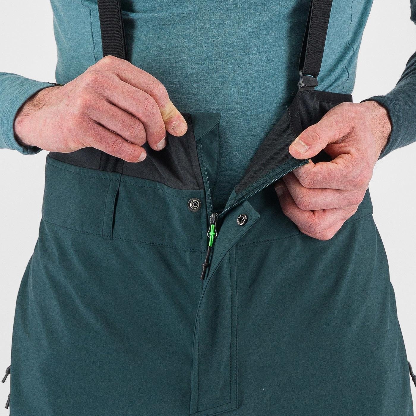 Highest goretex shell pants - forest - karpos
