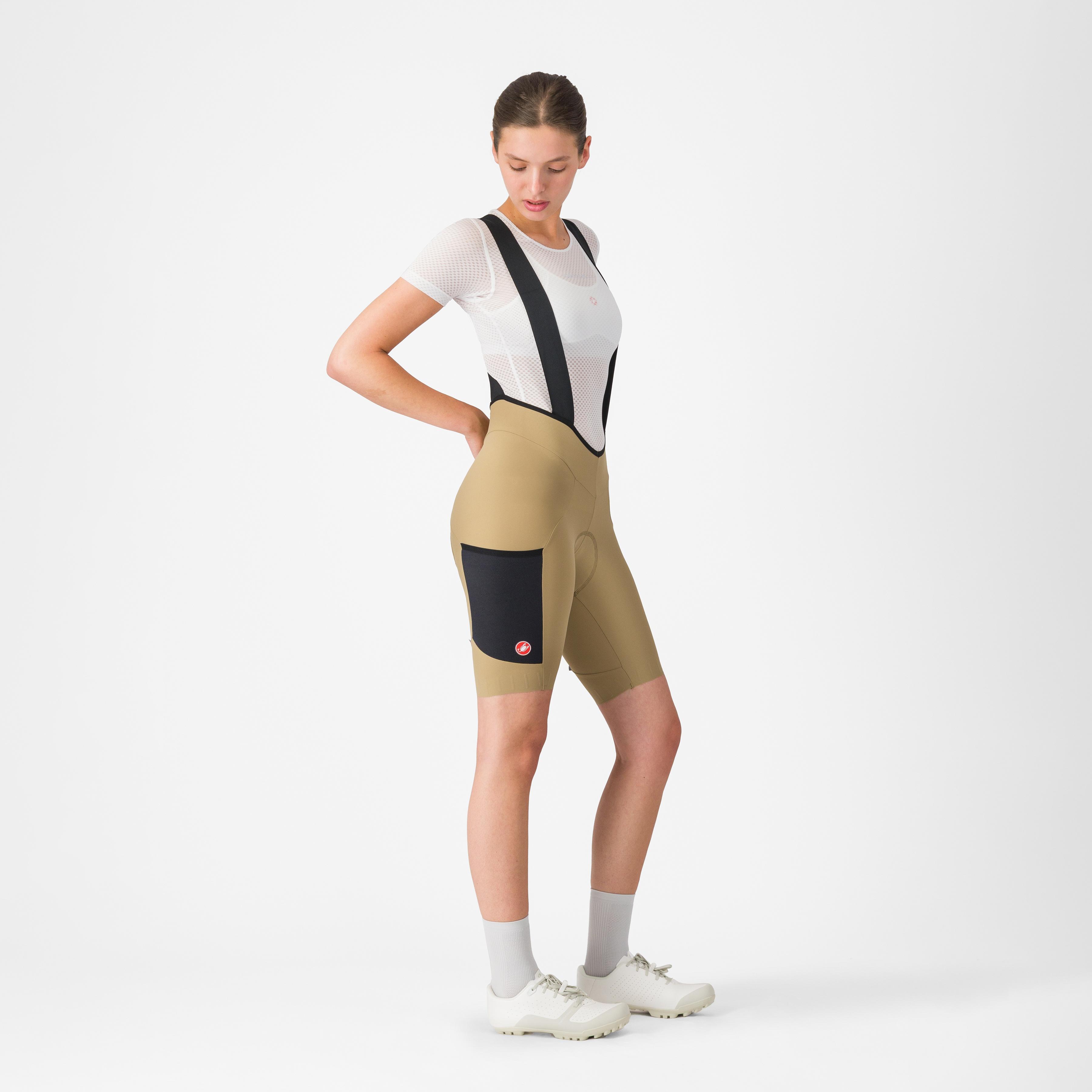 Unlimited endurance w dt bibshort - elmwood/black - castelli