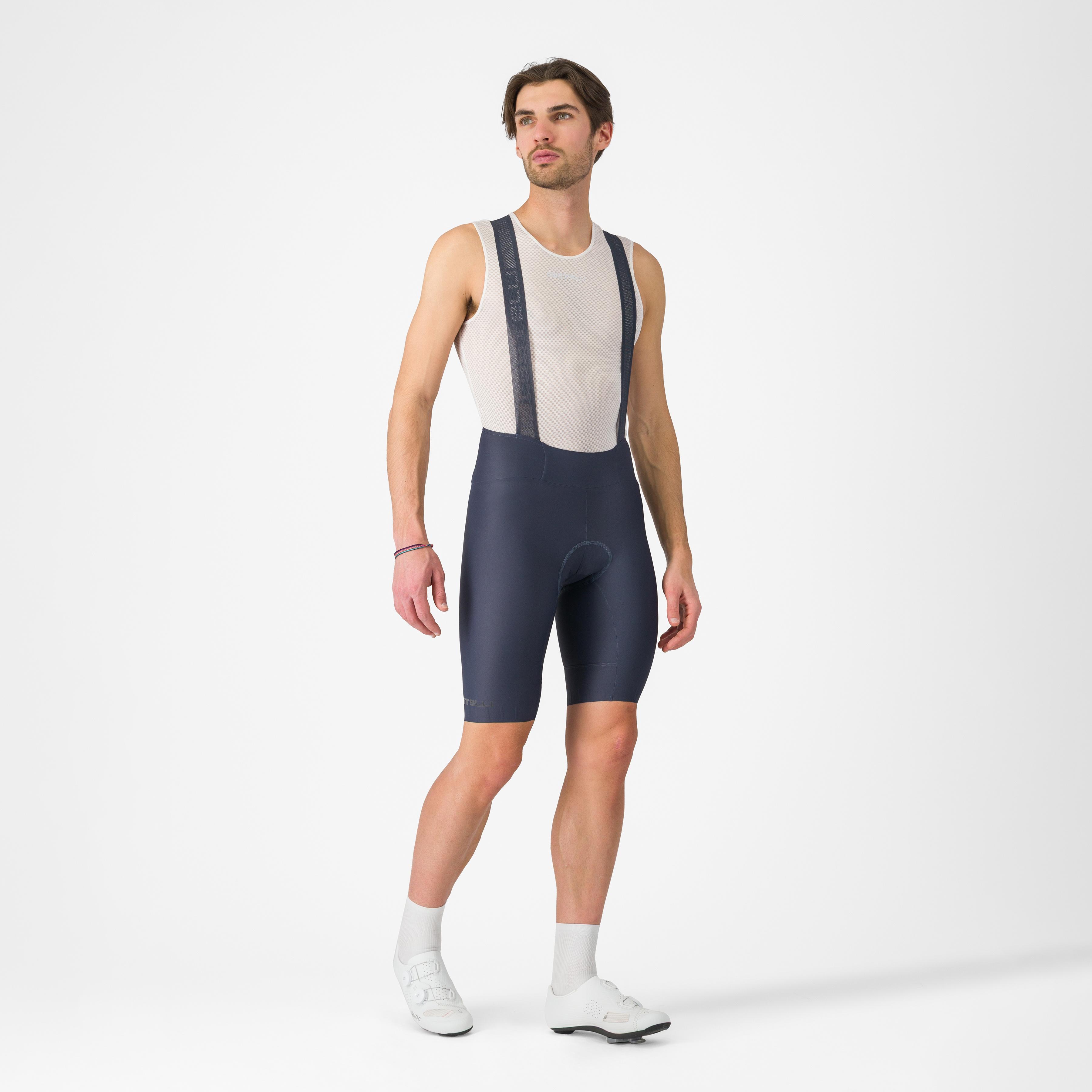 Espresso bibshort - twilight blue - castelli