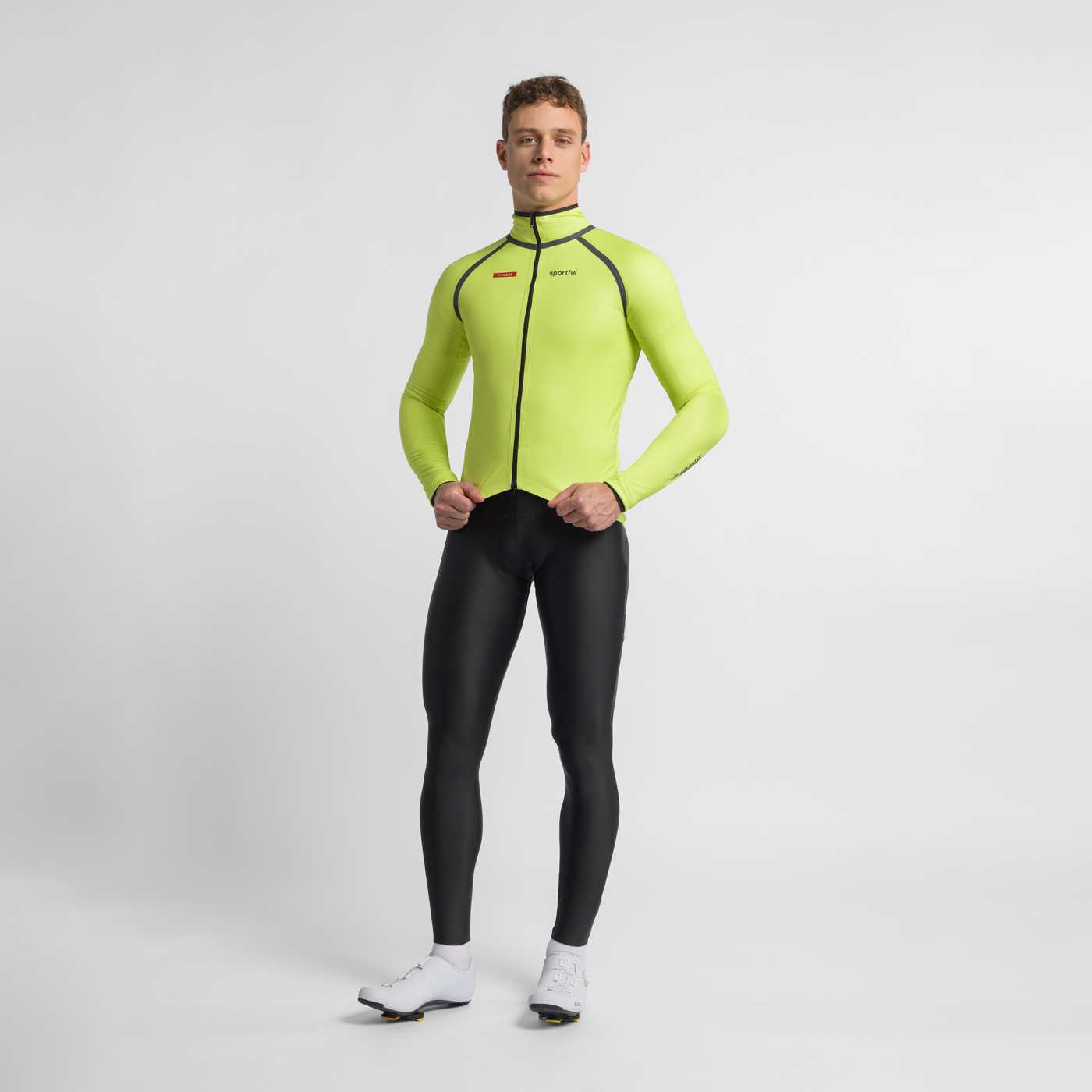 Fiandre hyperjacket - neon whisper - sportful