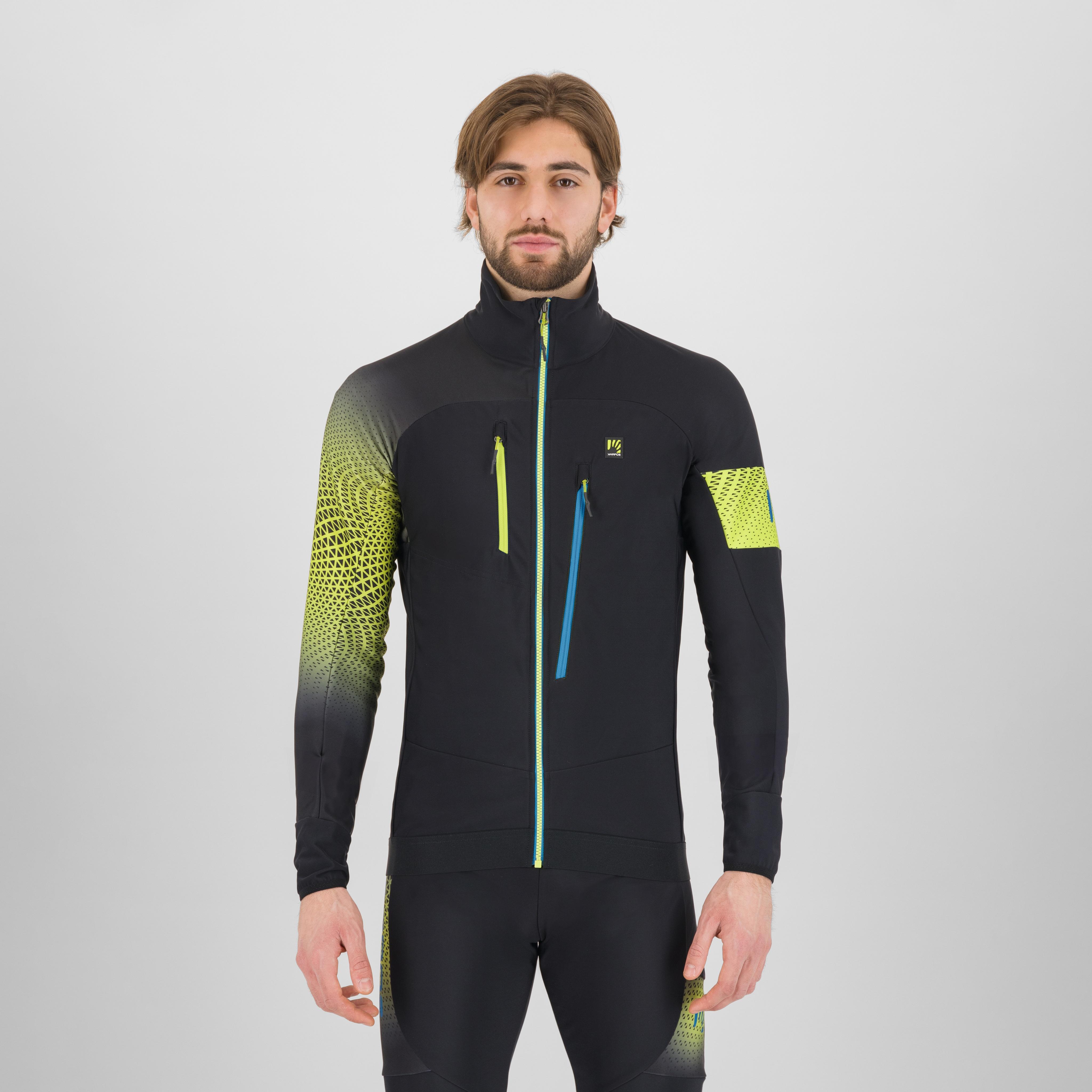 Alagna 2.0 jacket - black/acid lime - karpos