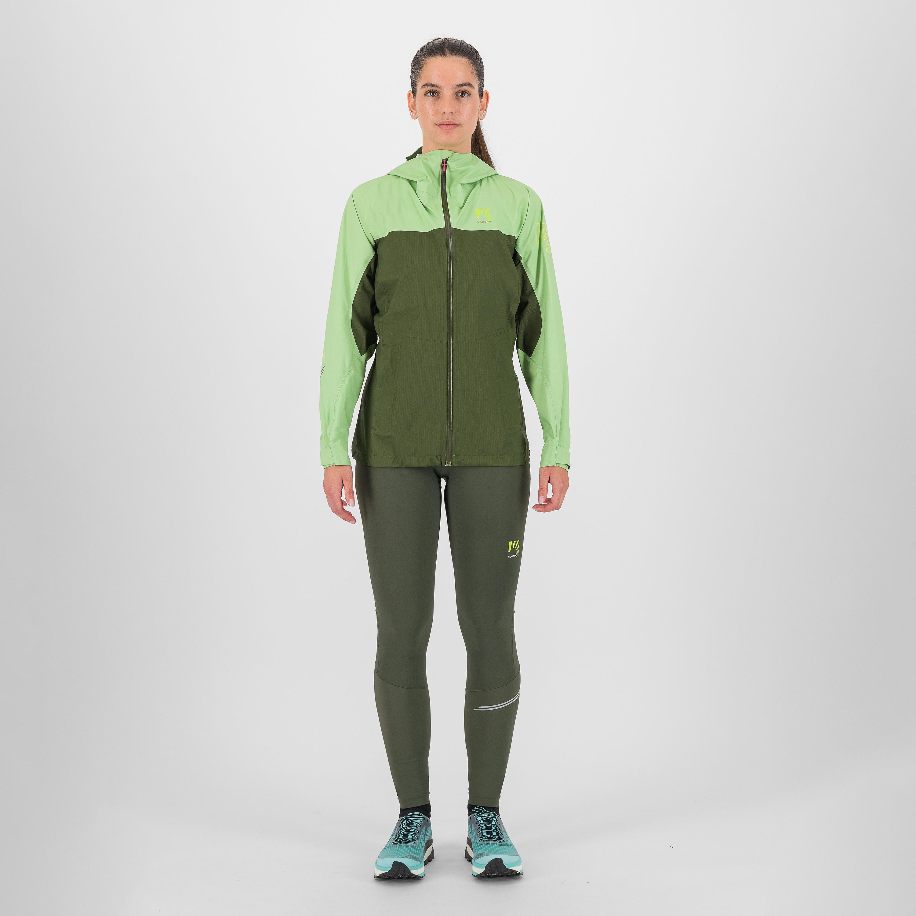 Lot rain w jacket - arcadian/rifle green - karpos