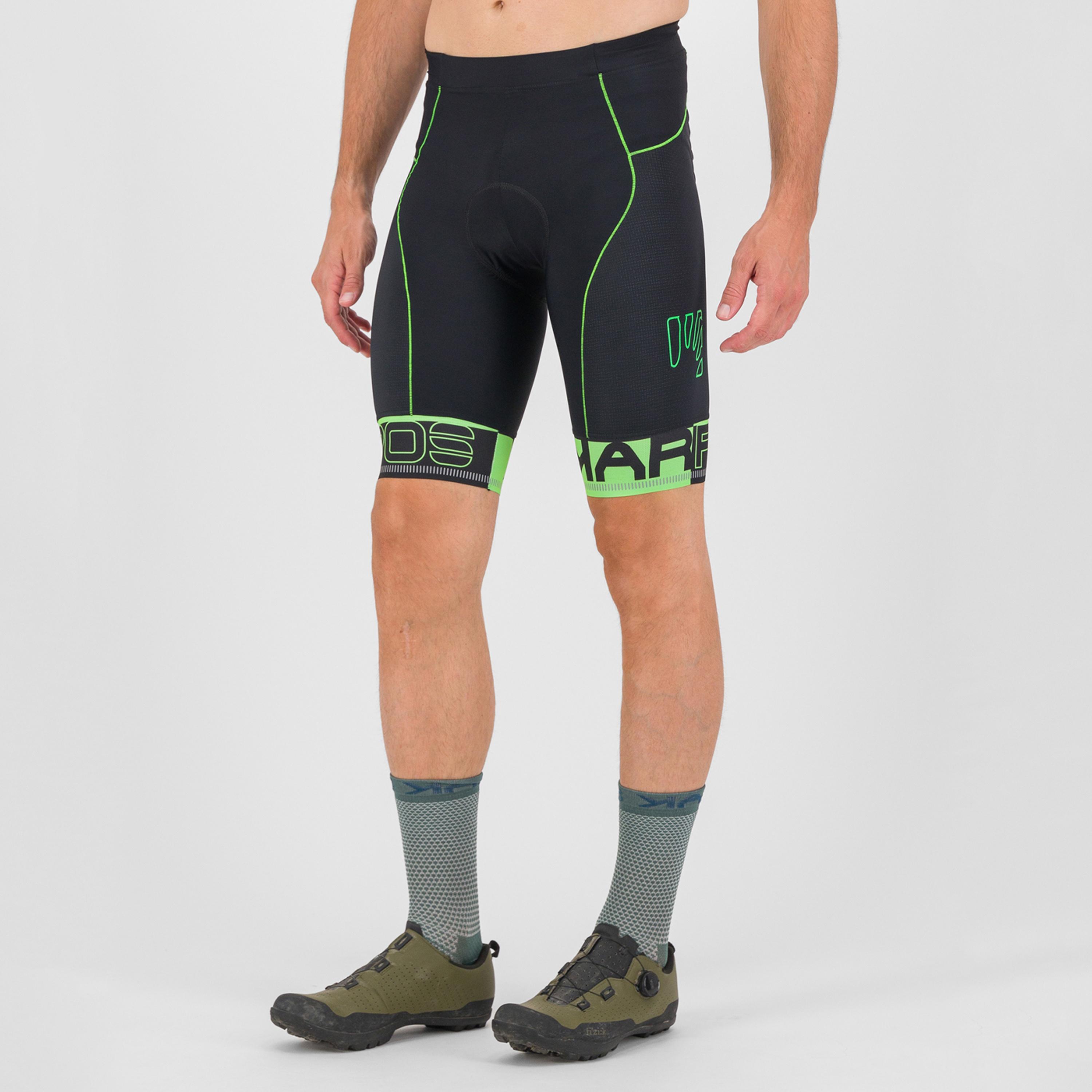 Verve short - black/green fluo - karpos
