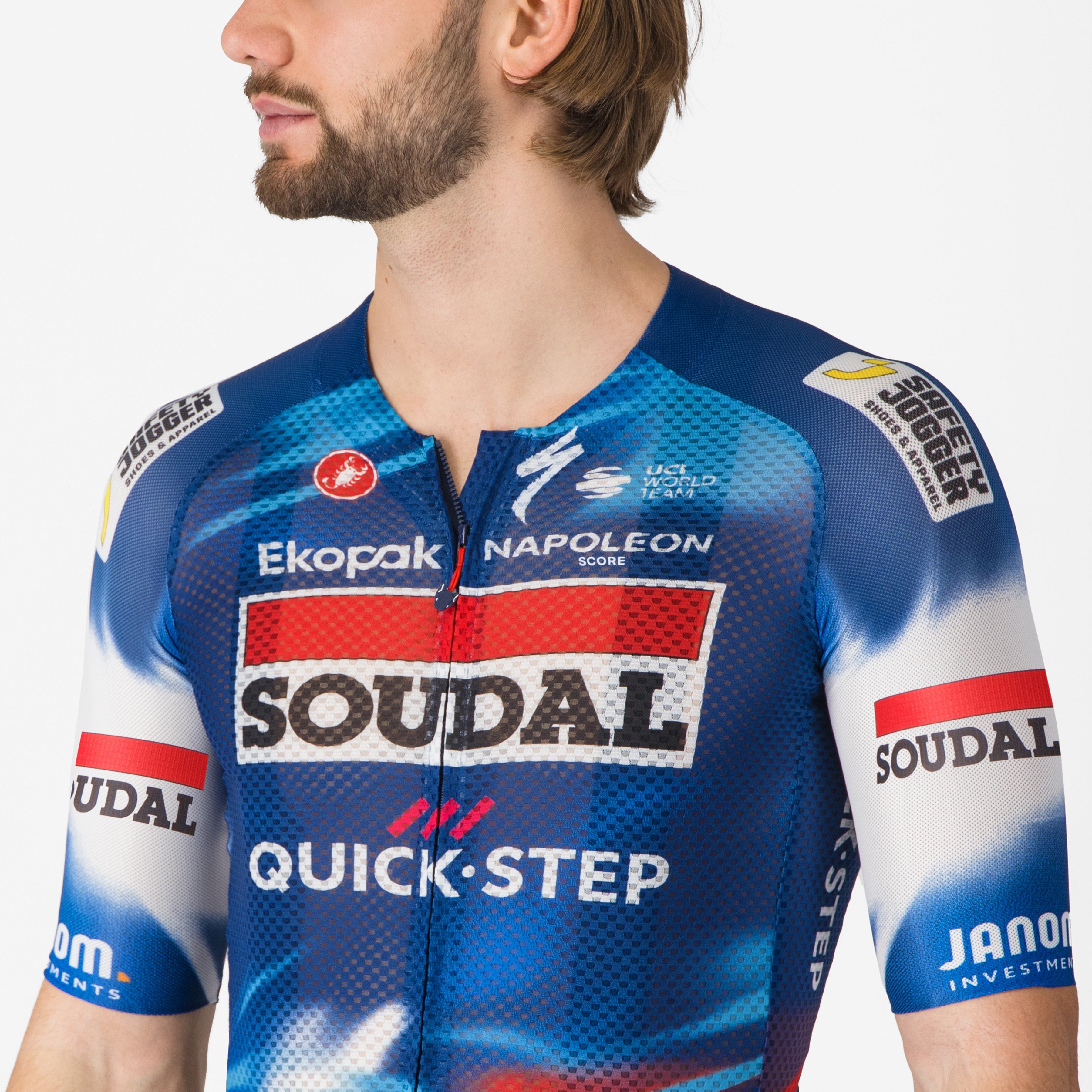 Climber's a/c jersey - score/blue-red - castelli