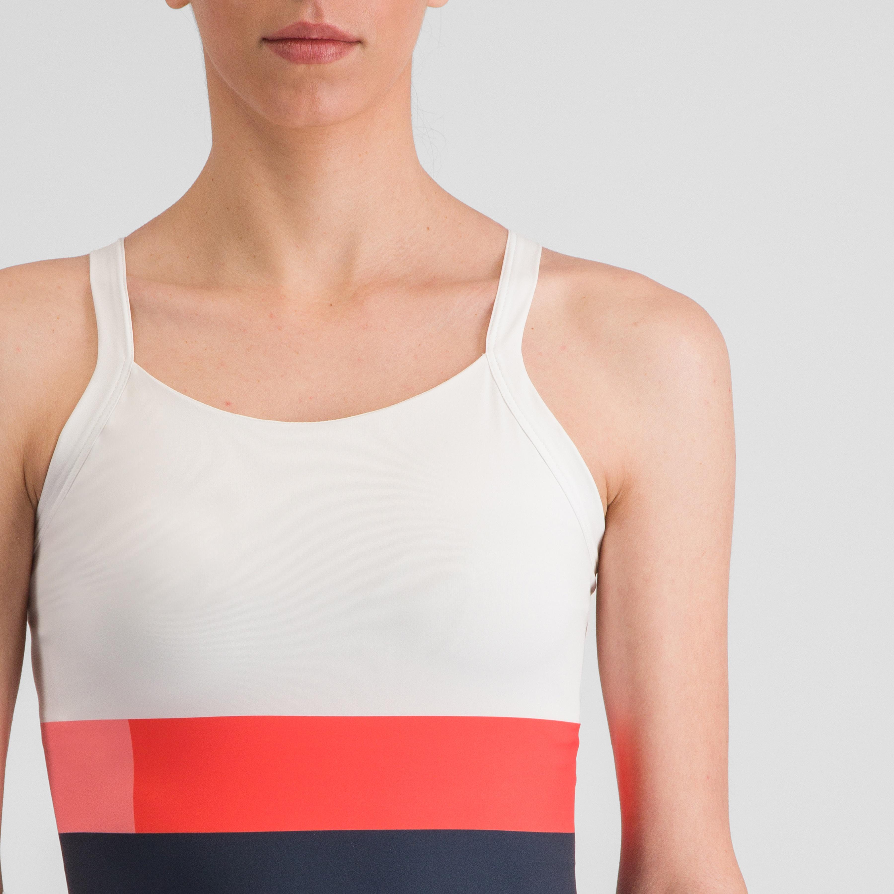 Snap w top - white galaxy blue - sportful