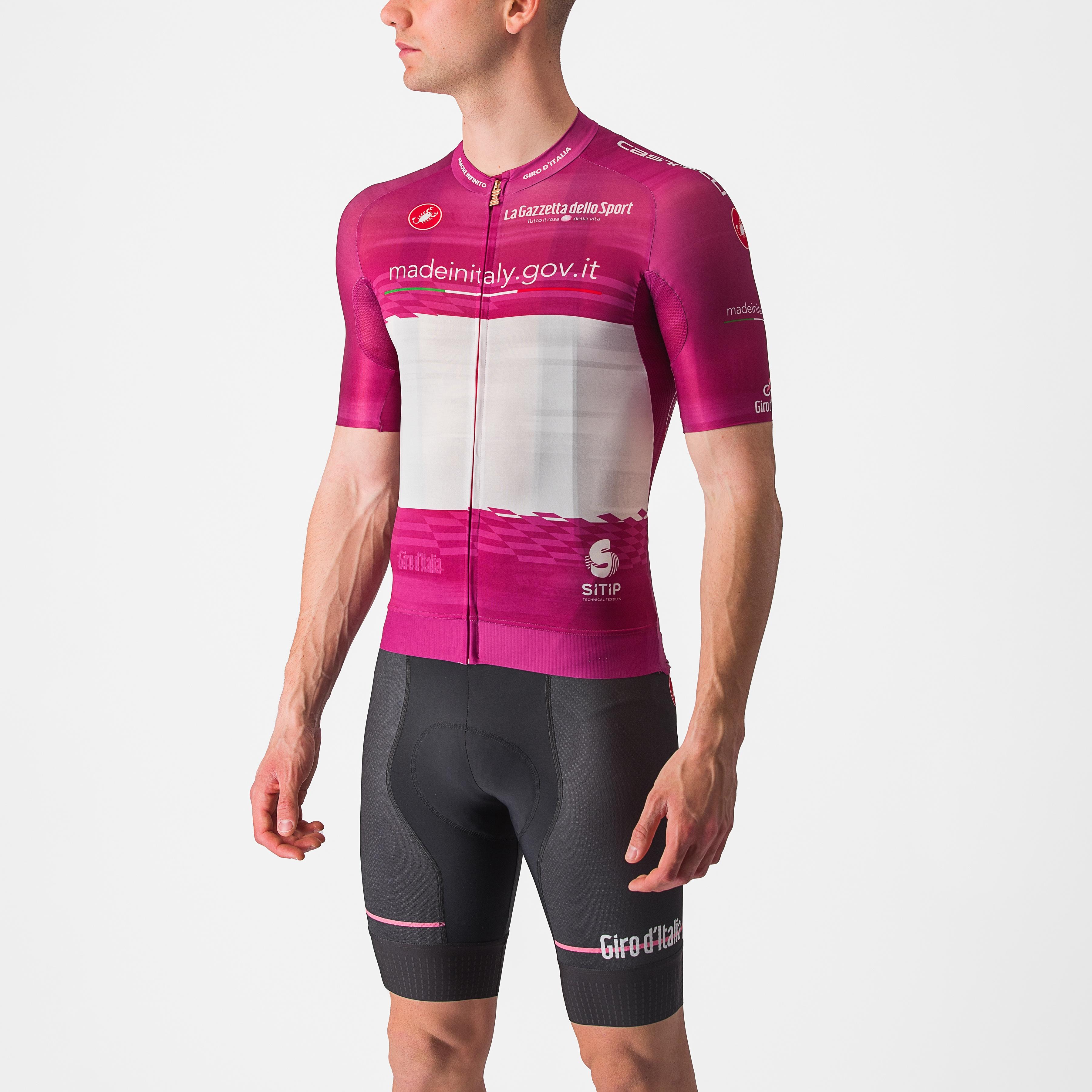 #giro106 race jersey - ciclamino - castelli