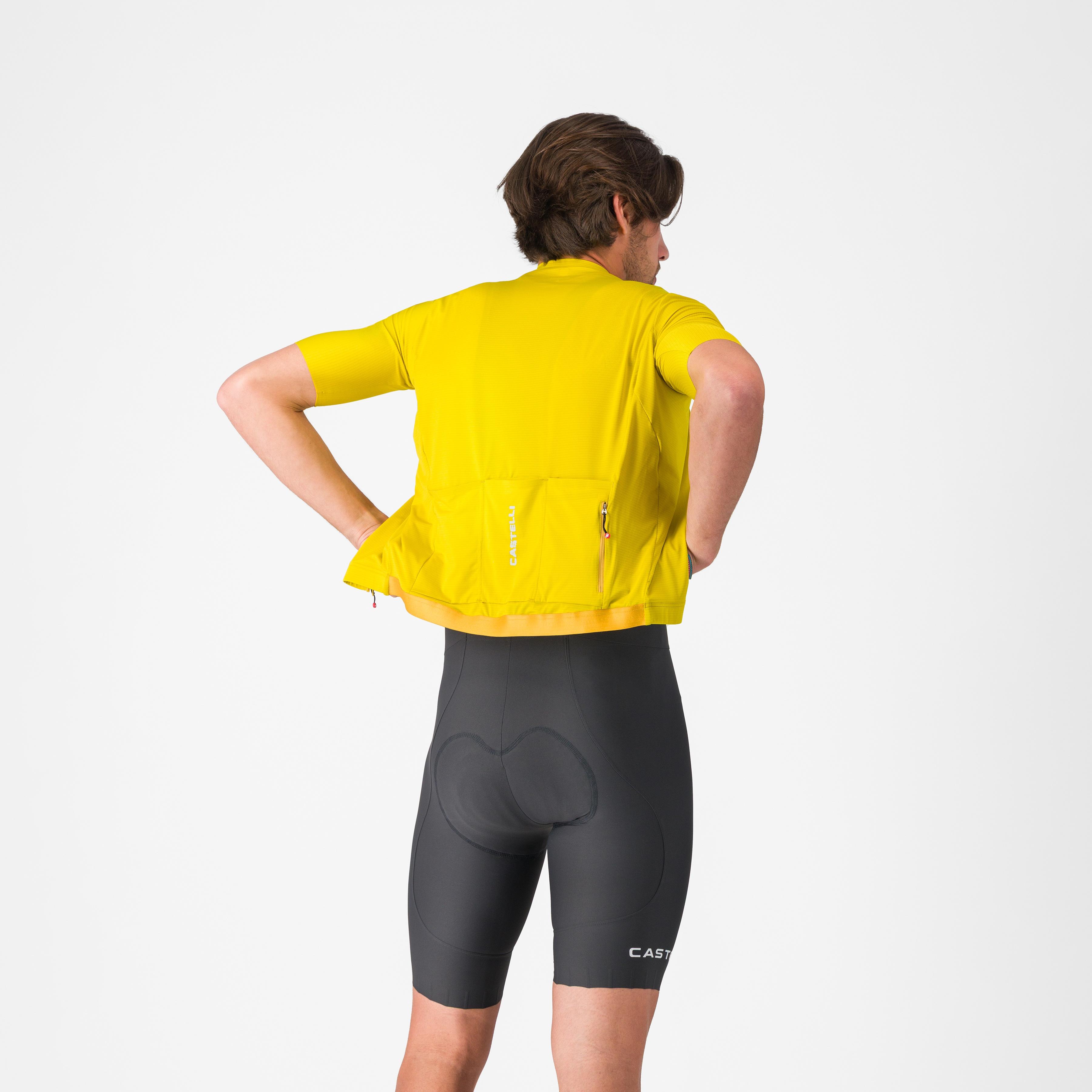 Espresso 2 bibshort - dark gray - castelli