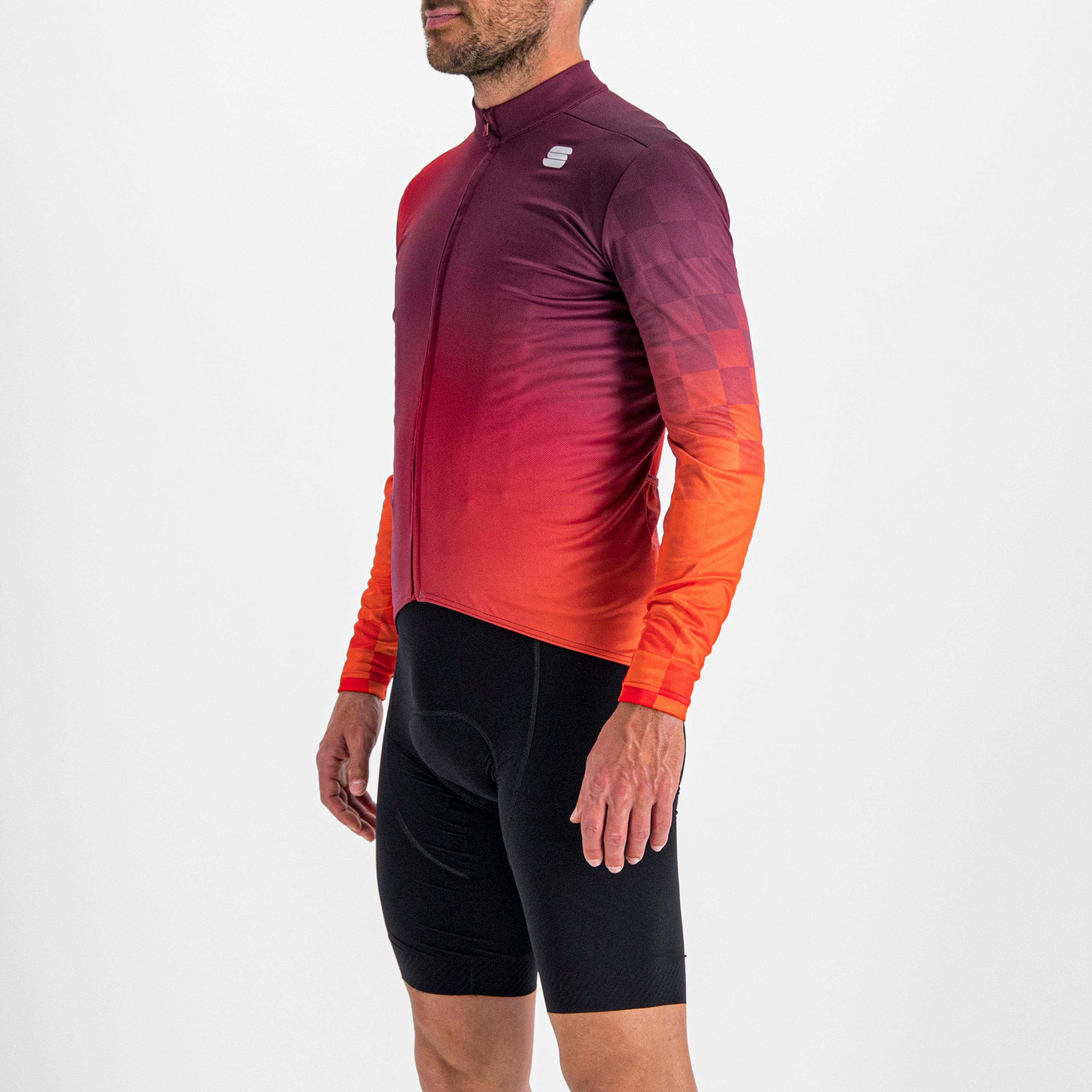 Rocket thermal jersey - red rumba pompelmo - sportful