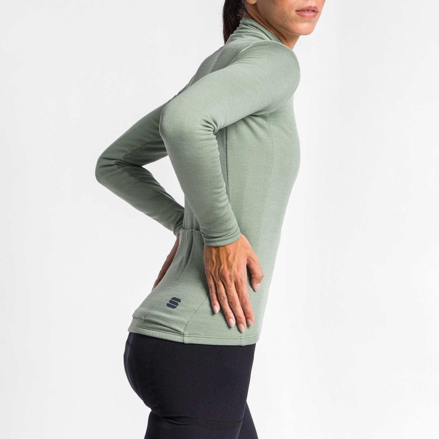 Supergiara wool w jersey - spice green - sportful
