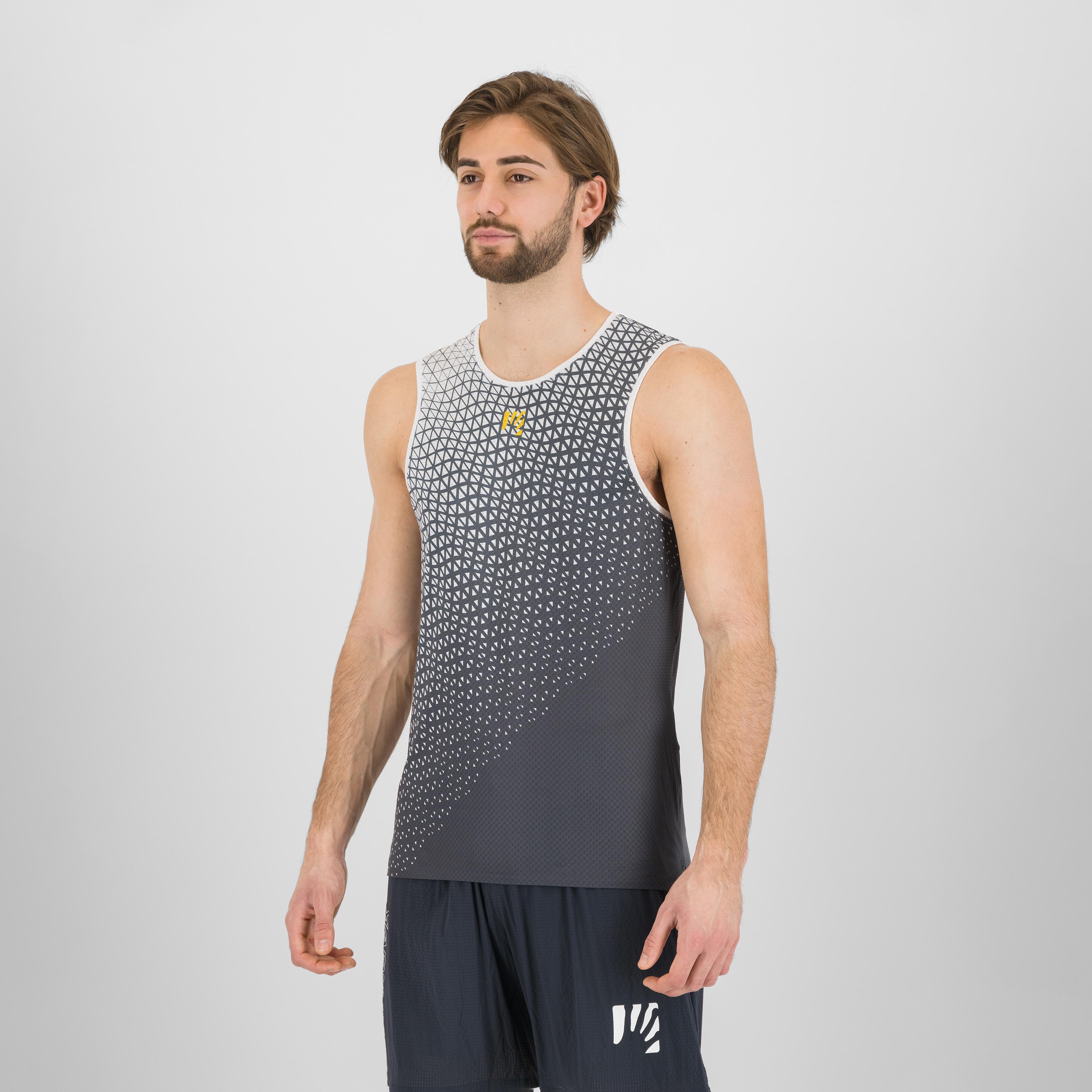 Lavaredo ultra tank. - dark slate/bright white/sunset - karpos