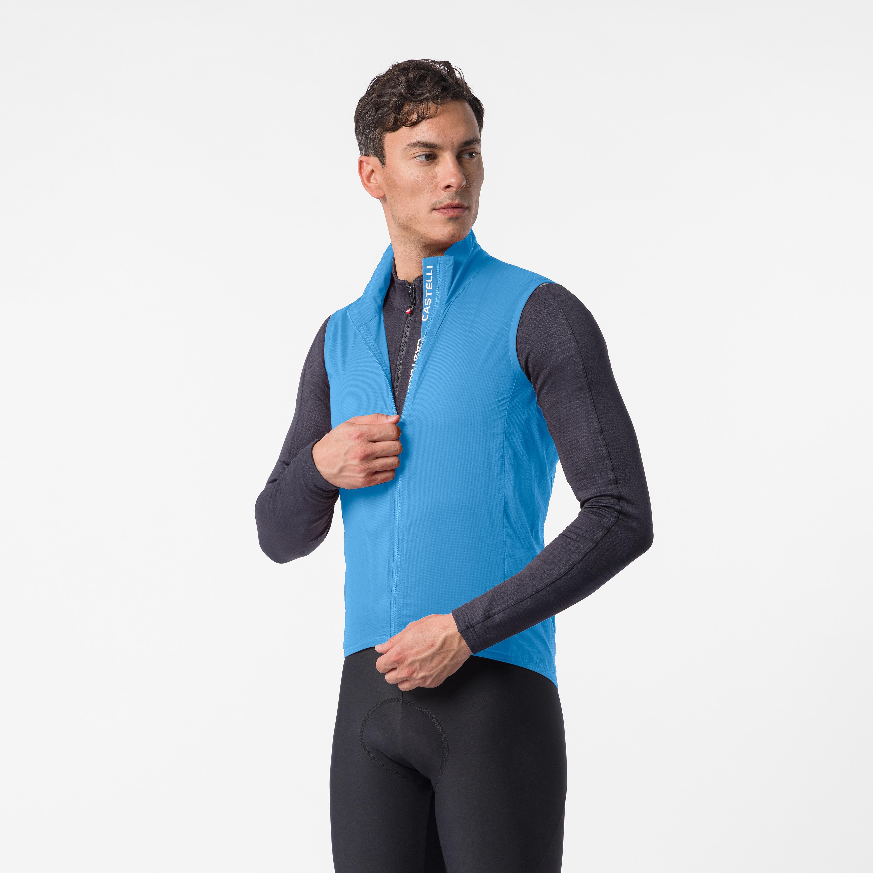 Transition air vest - blue circuit - castelli