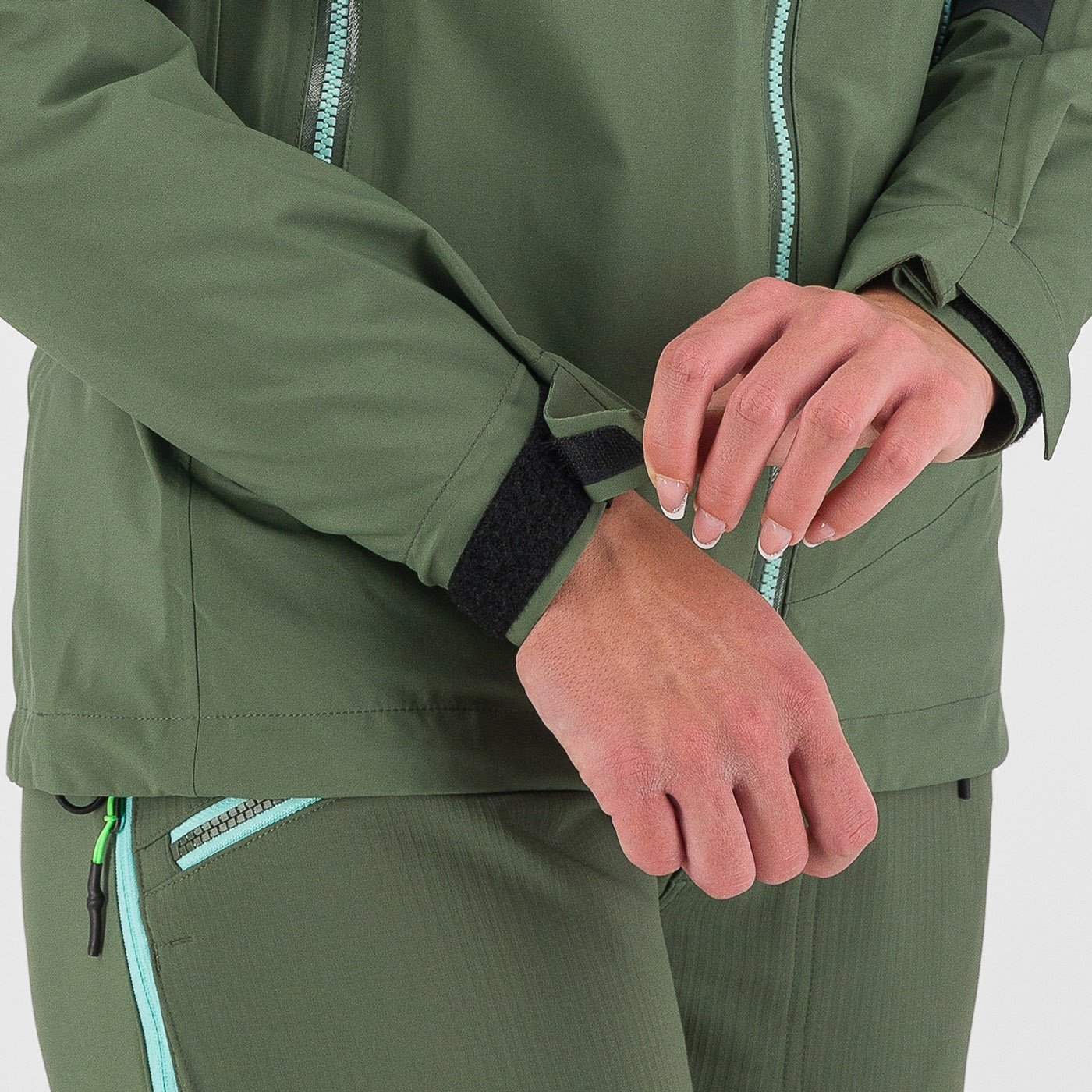 Storm evo w jacket - thyme/black sand - karpos