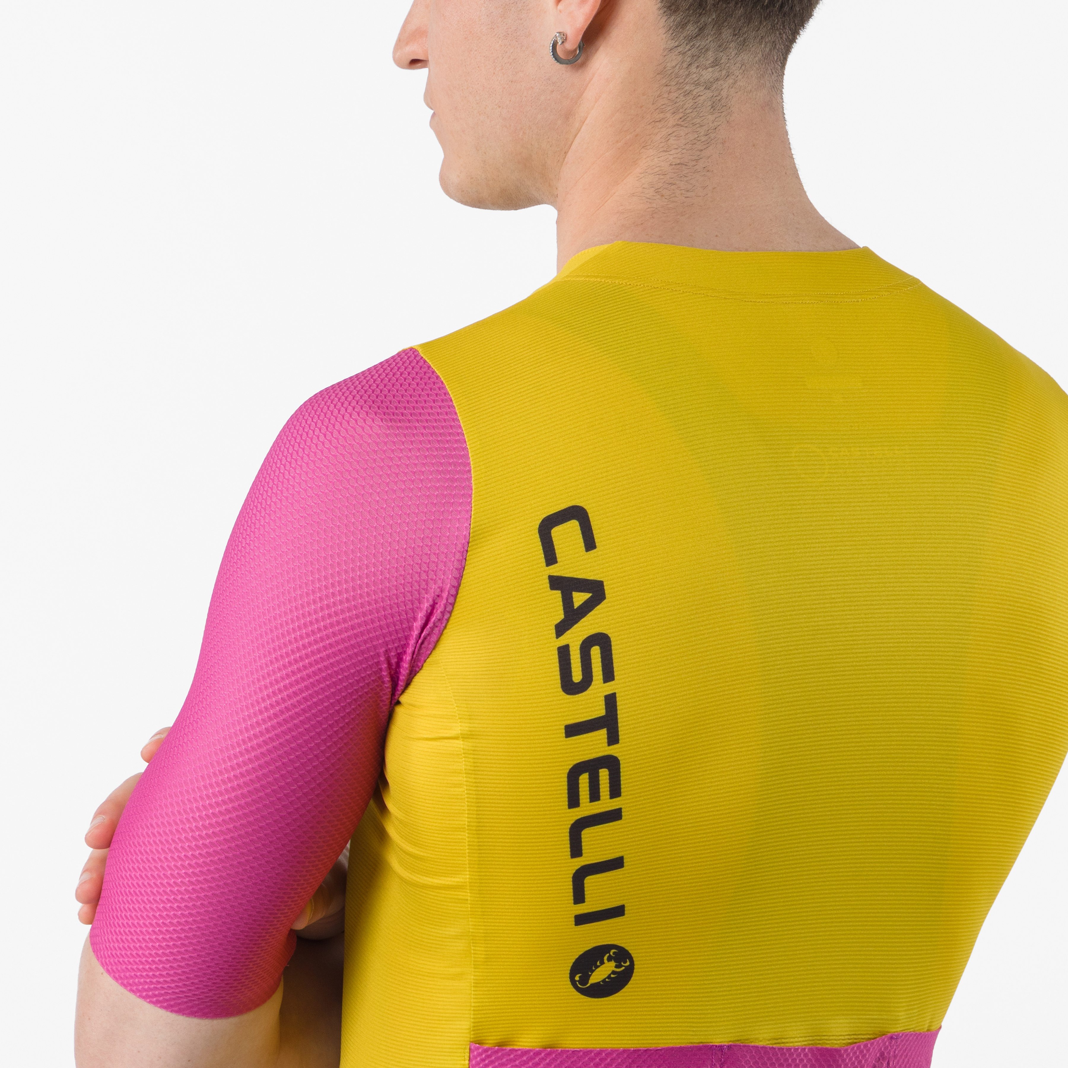 Corretto jersey - mango mojito/violet pink-black - castelli