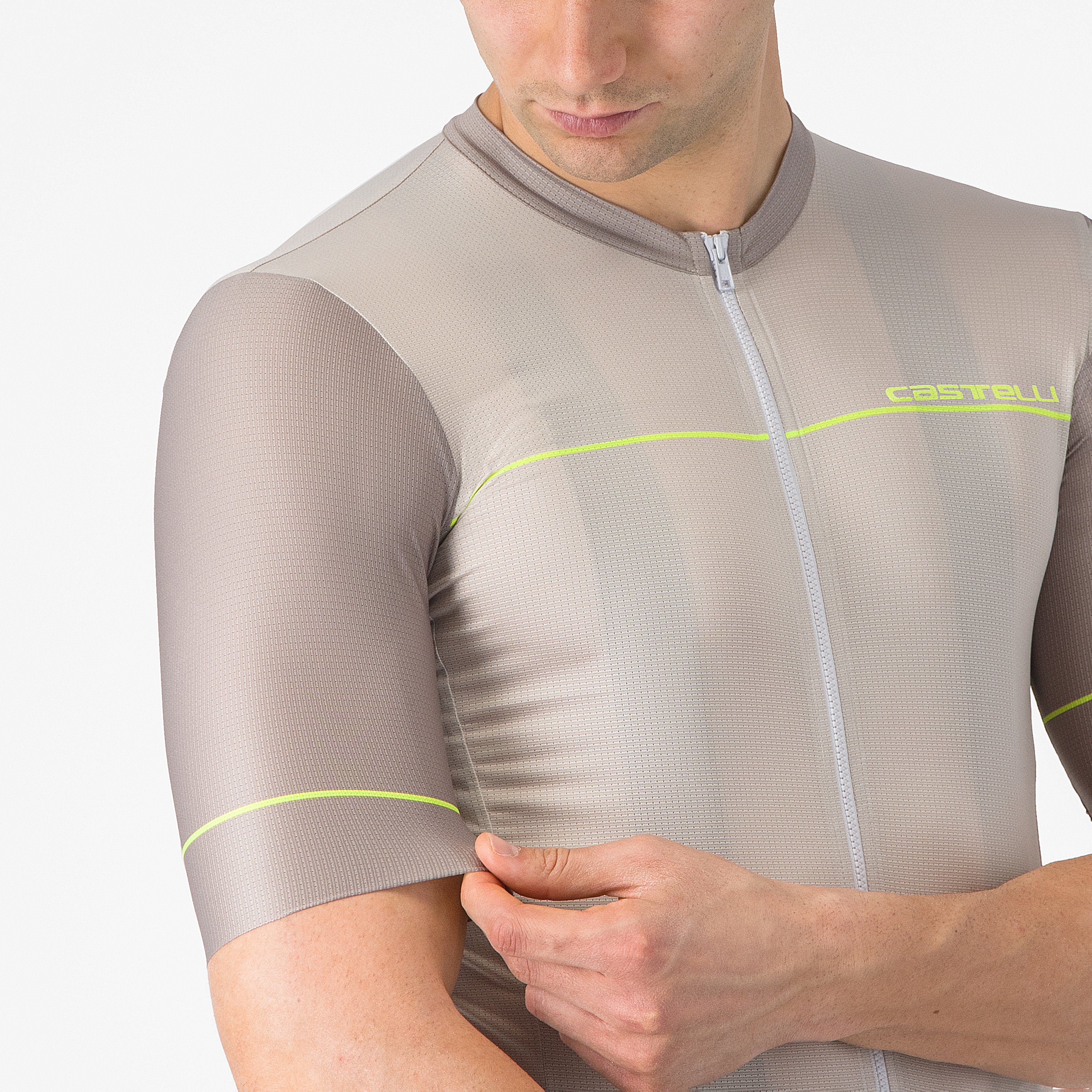 Unlimited endurance 2 jersey - silver moon/dark silver moon-e - castelli