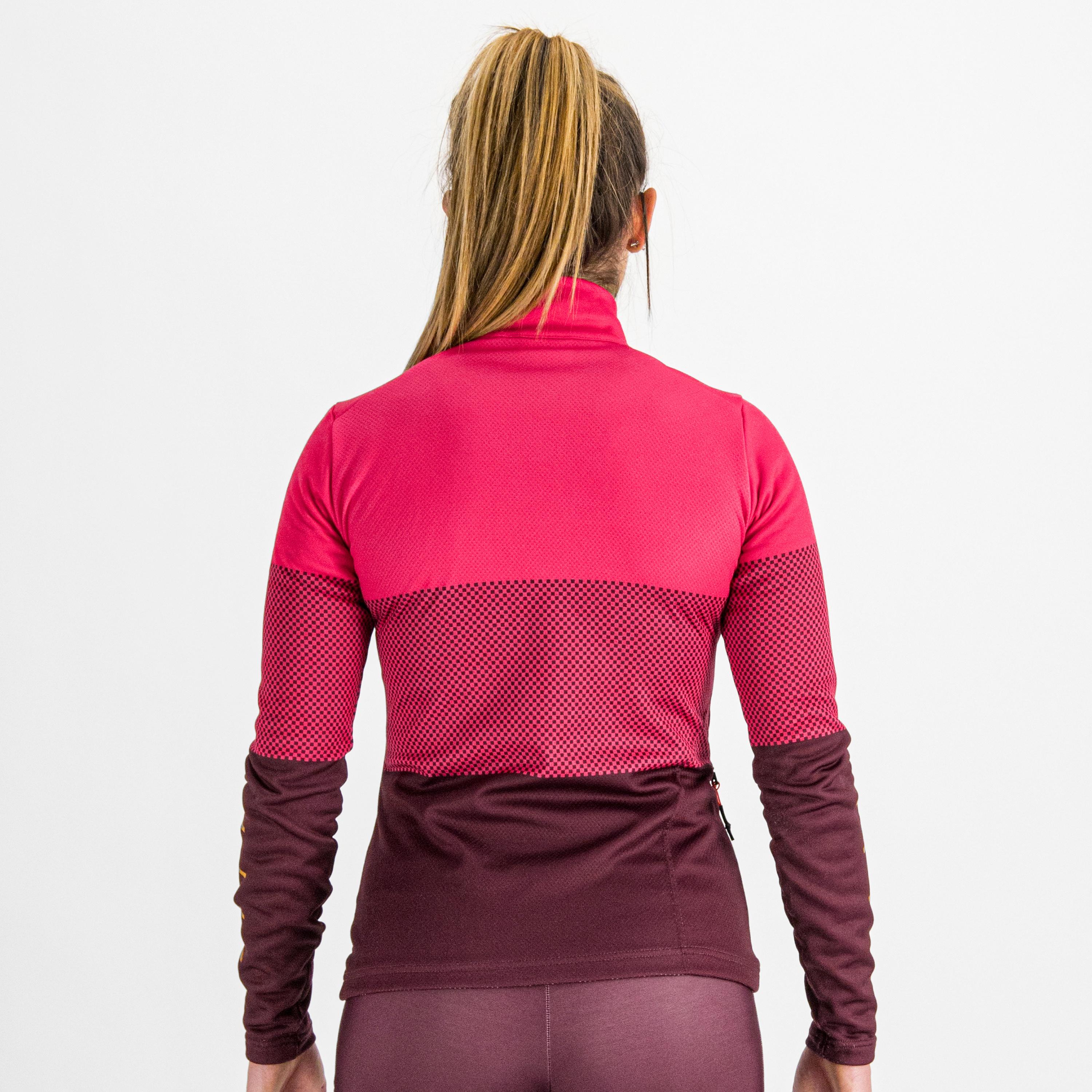 Squadra w jersey - raspberry wine red - sportful