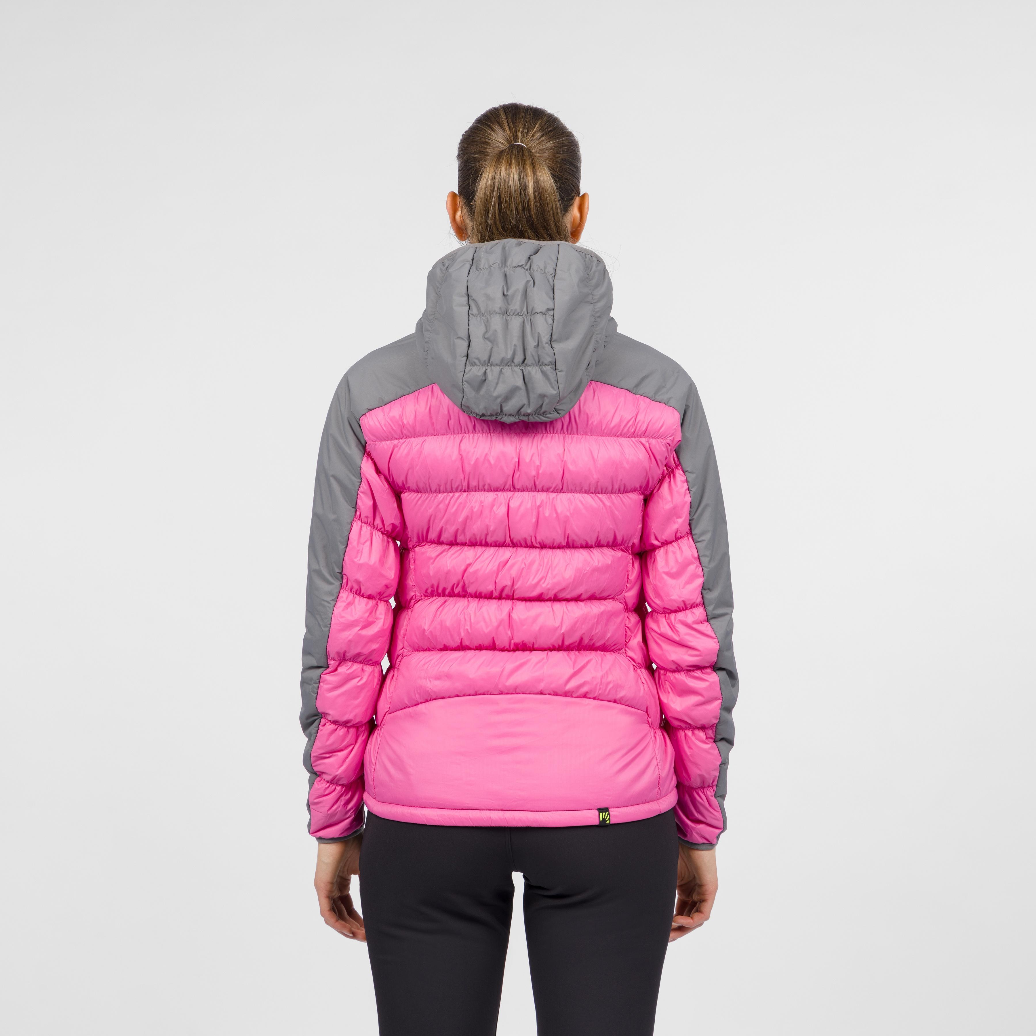 Lastei active plus w jacket - pink power/smoked - karpos
