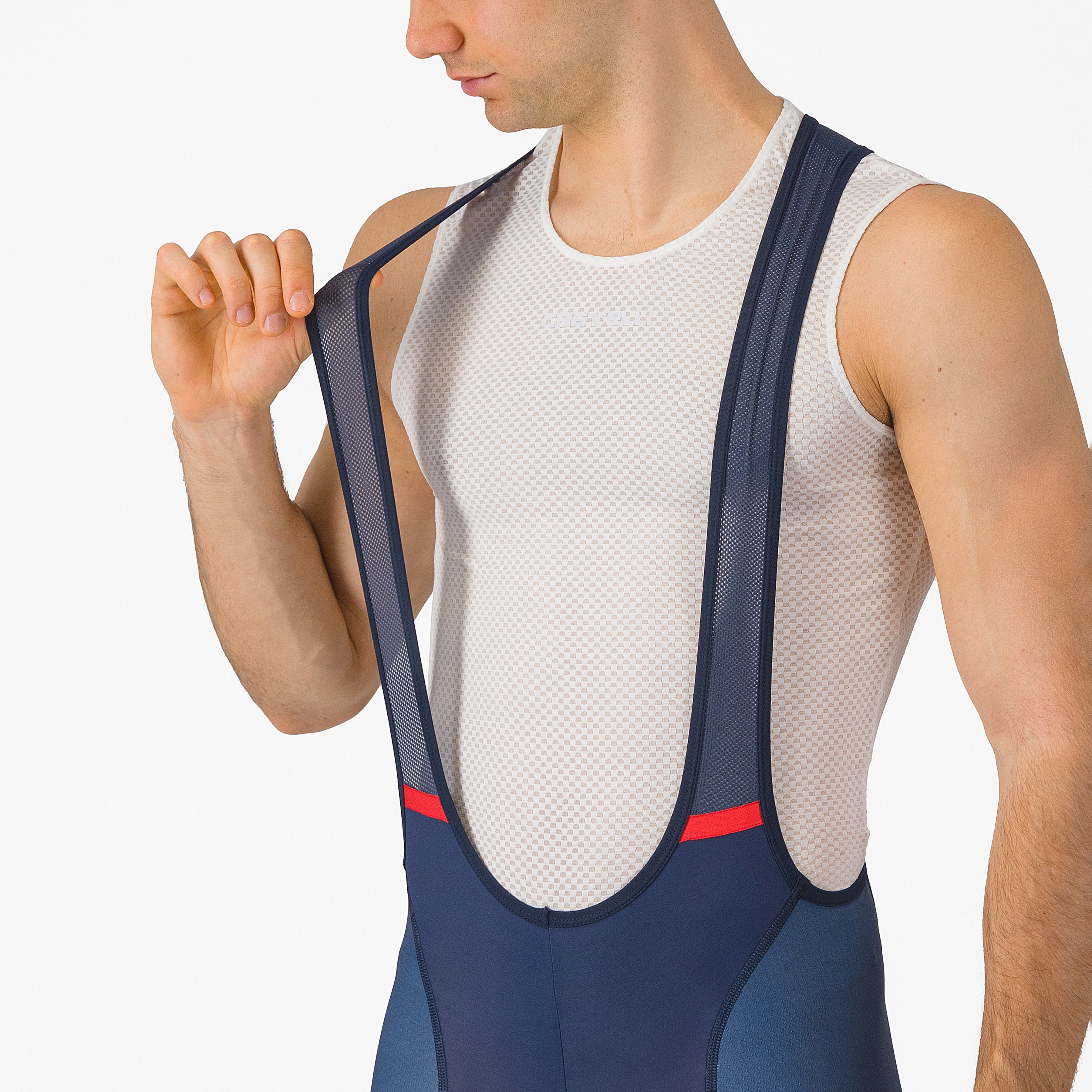 Italia competizione bibshort - belgian blue - castelli