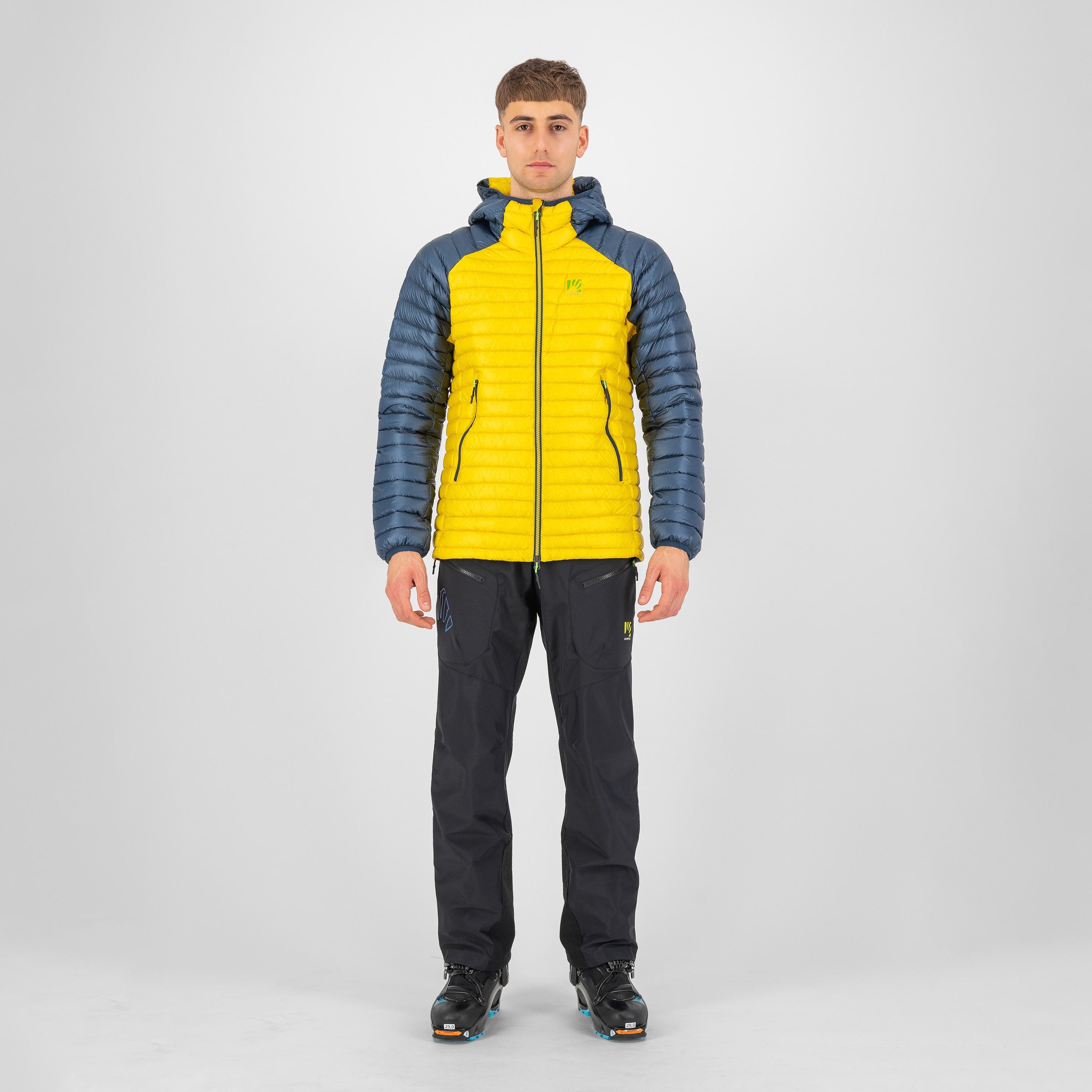 Alagna down jacket - sulphur/midnight - karpos