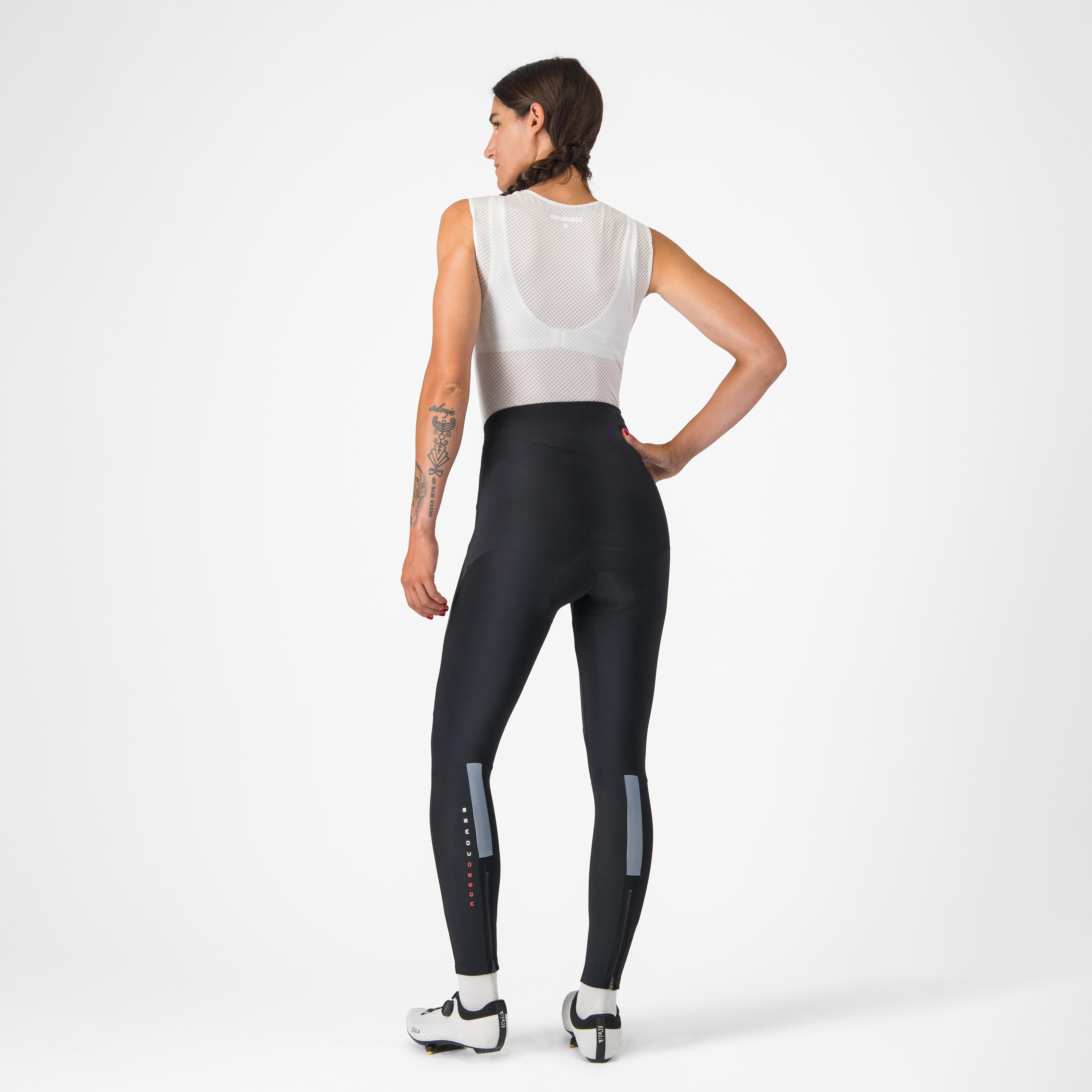 Sorpasso ros w tight - black/silver reflex - castelli