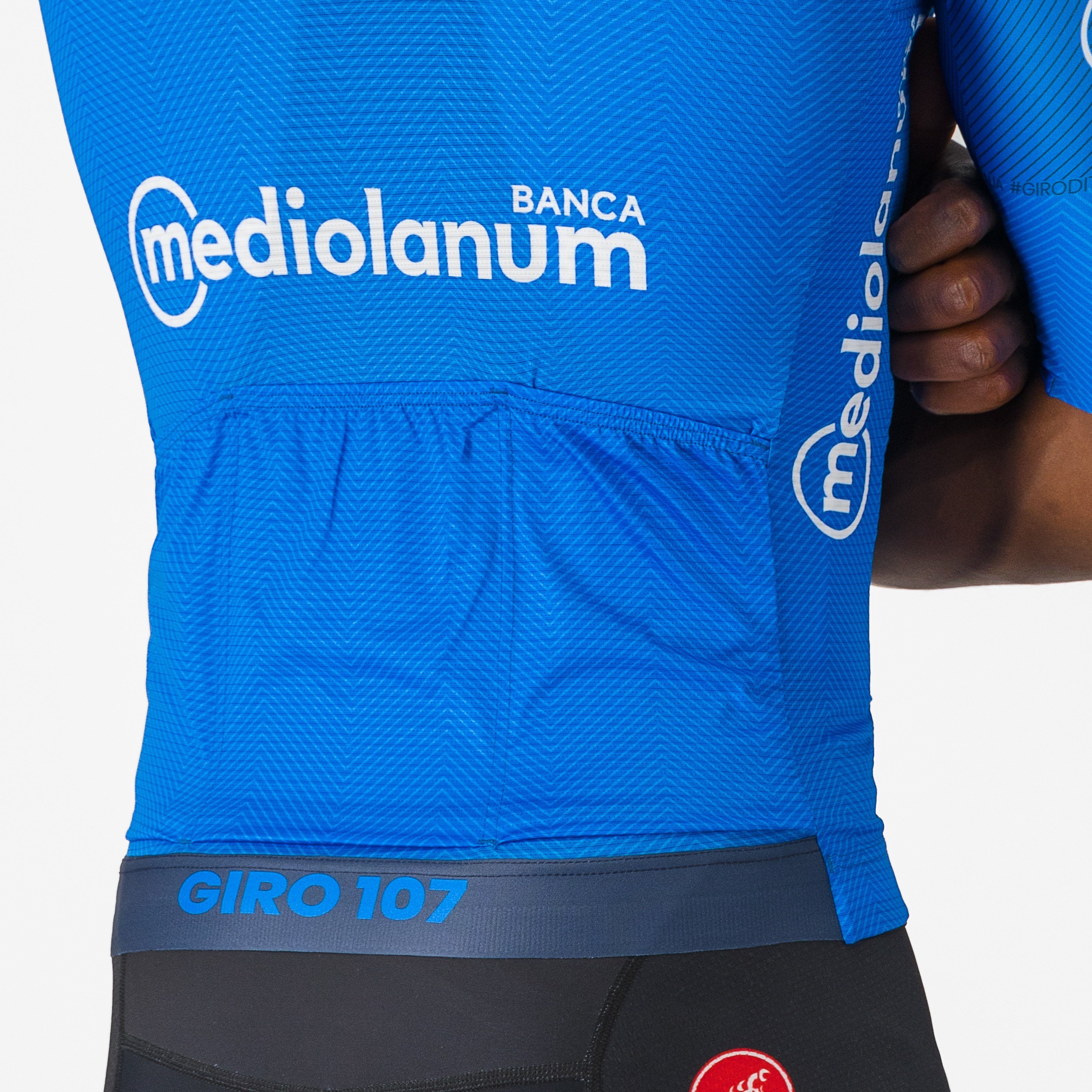 #giro107 race jersey - azzurro - castelli