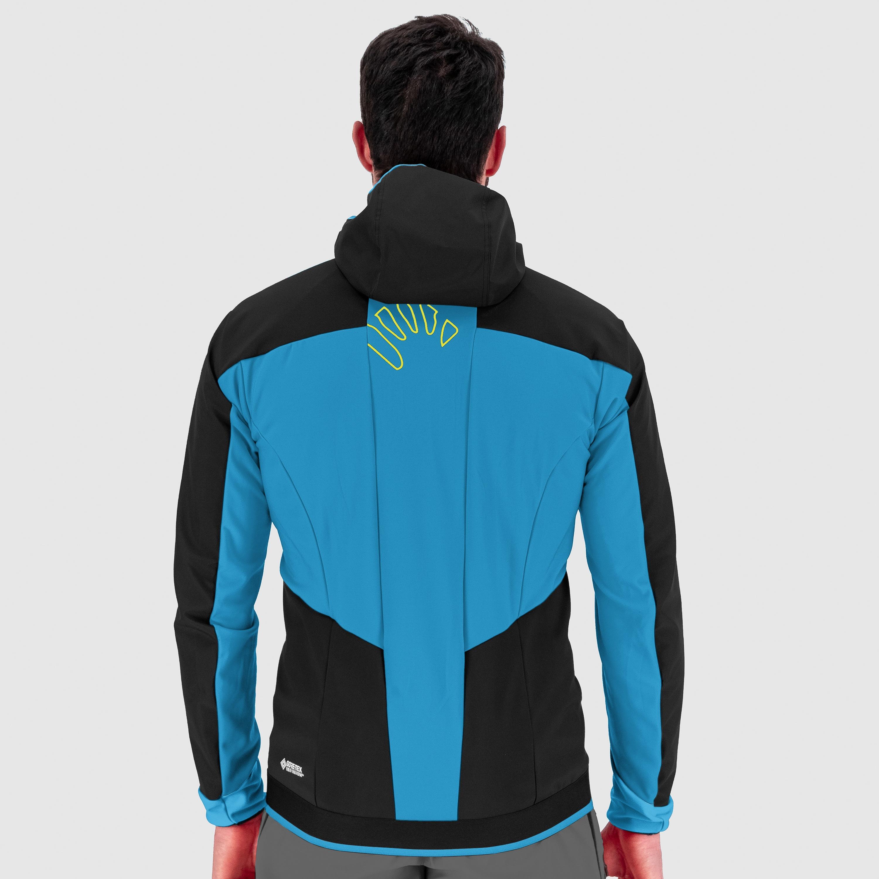 Piz palu' evo jacket - black/sulphur s. - karpos