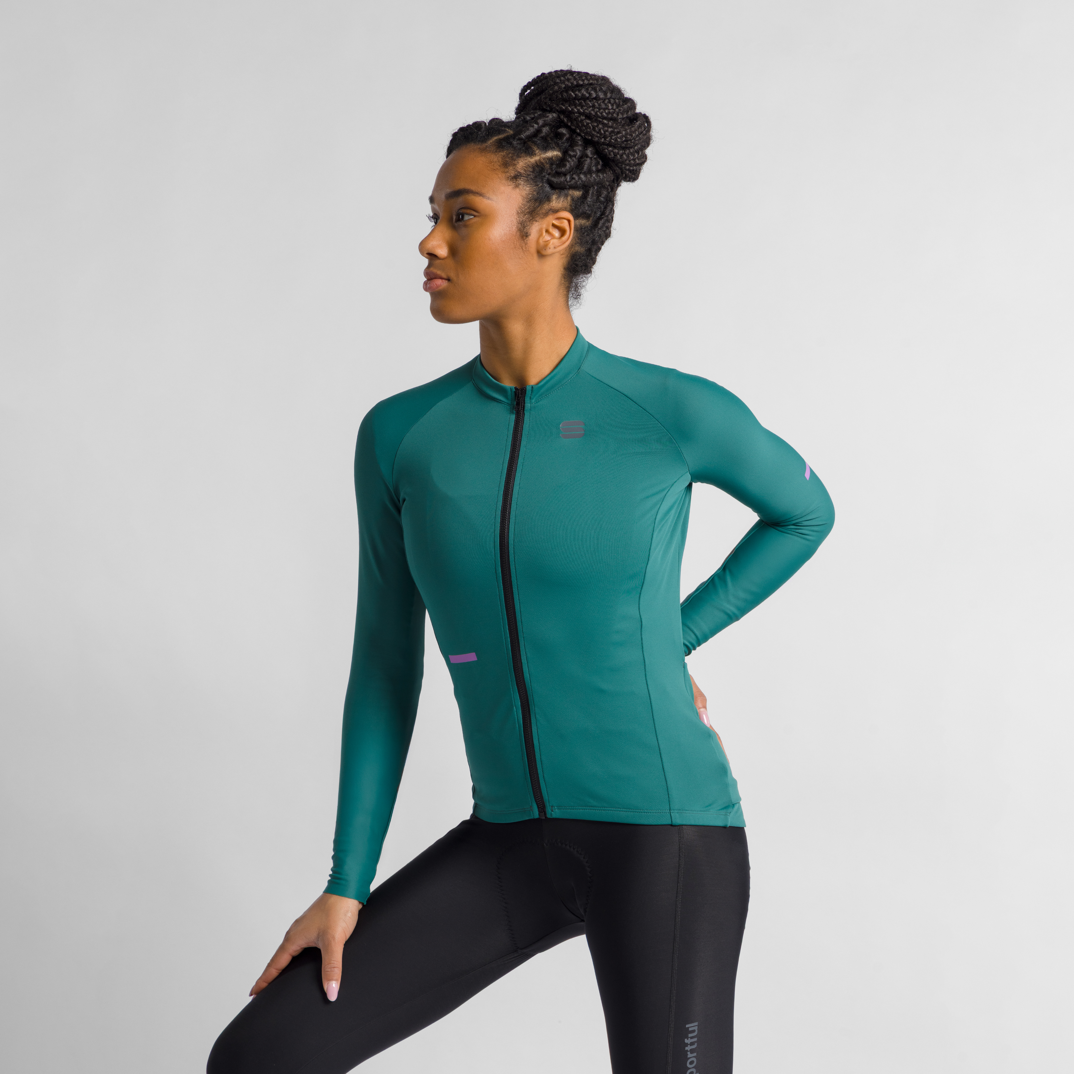 Supernova w thermal jersey - smoky emerald - sportful