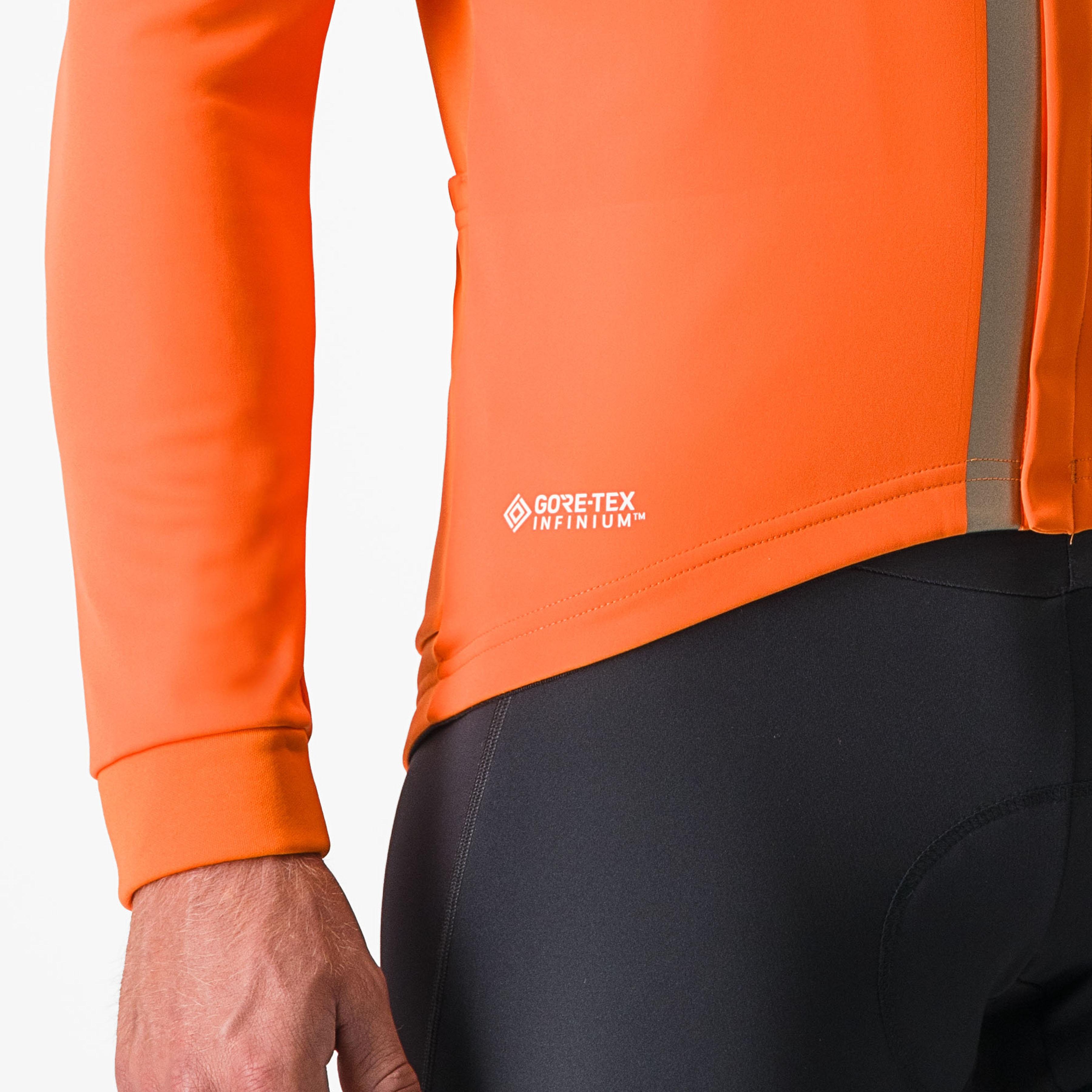 Entrata jacket - red orange/metal brown - castelli