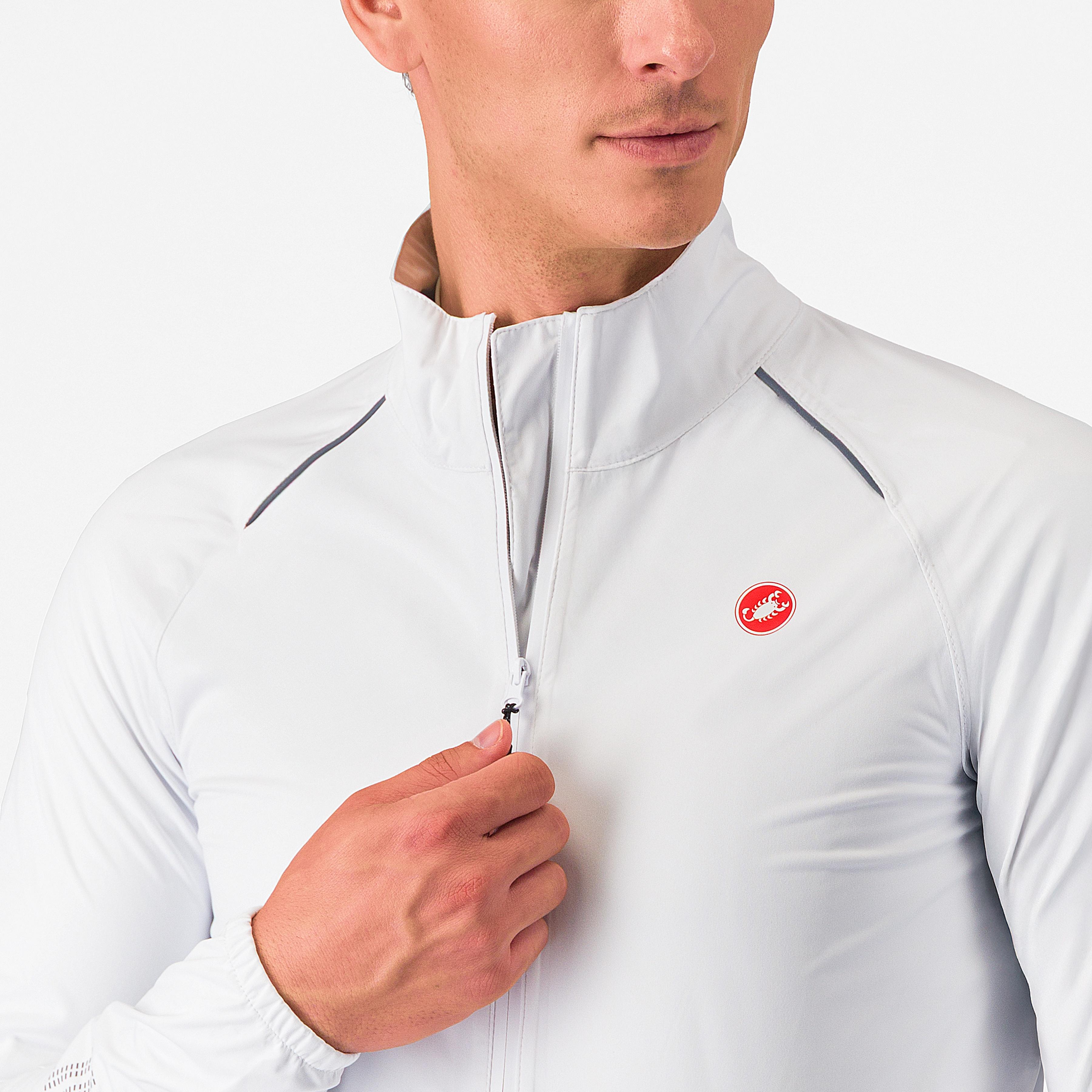 Emergency 3 rain jacket - white - castelli