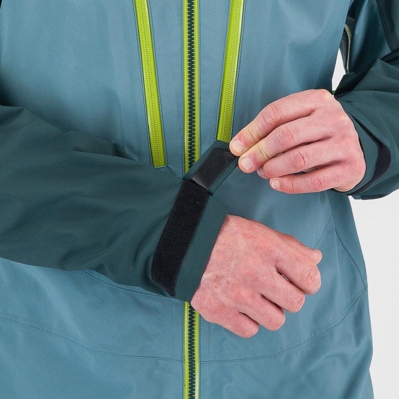 Highest goretex shell jacket - atlantic/forest - karpos