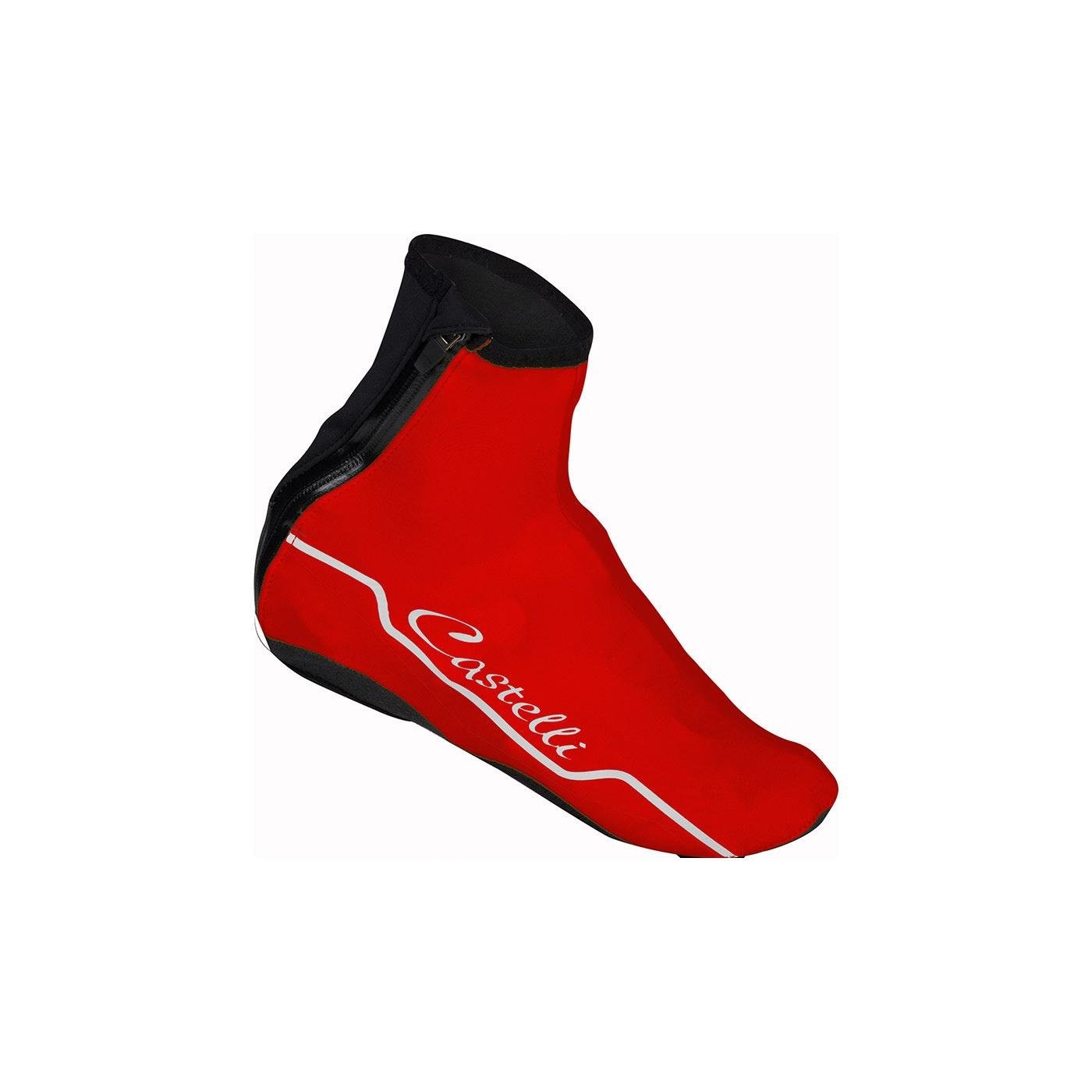 Troppo shoecover - red/black/black reflex - castelli