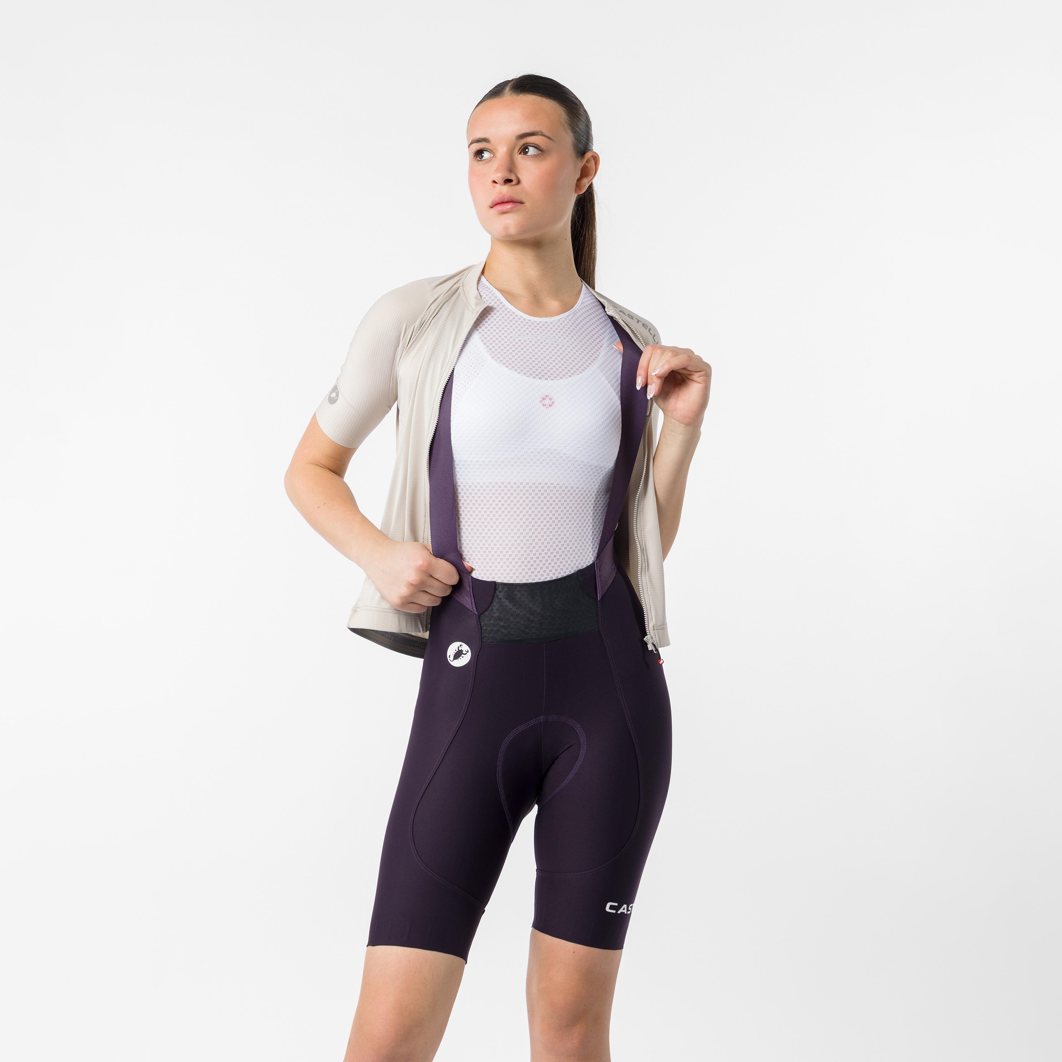 Espresso 2 w dt bibshort - dark night shade - castelli