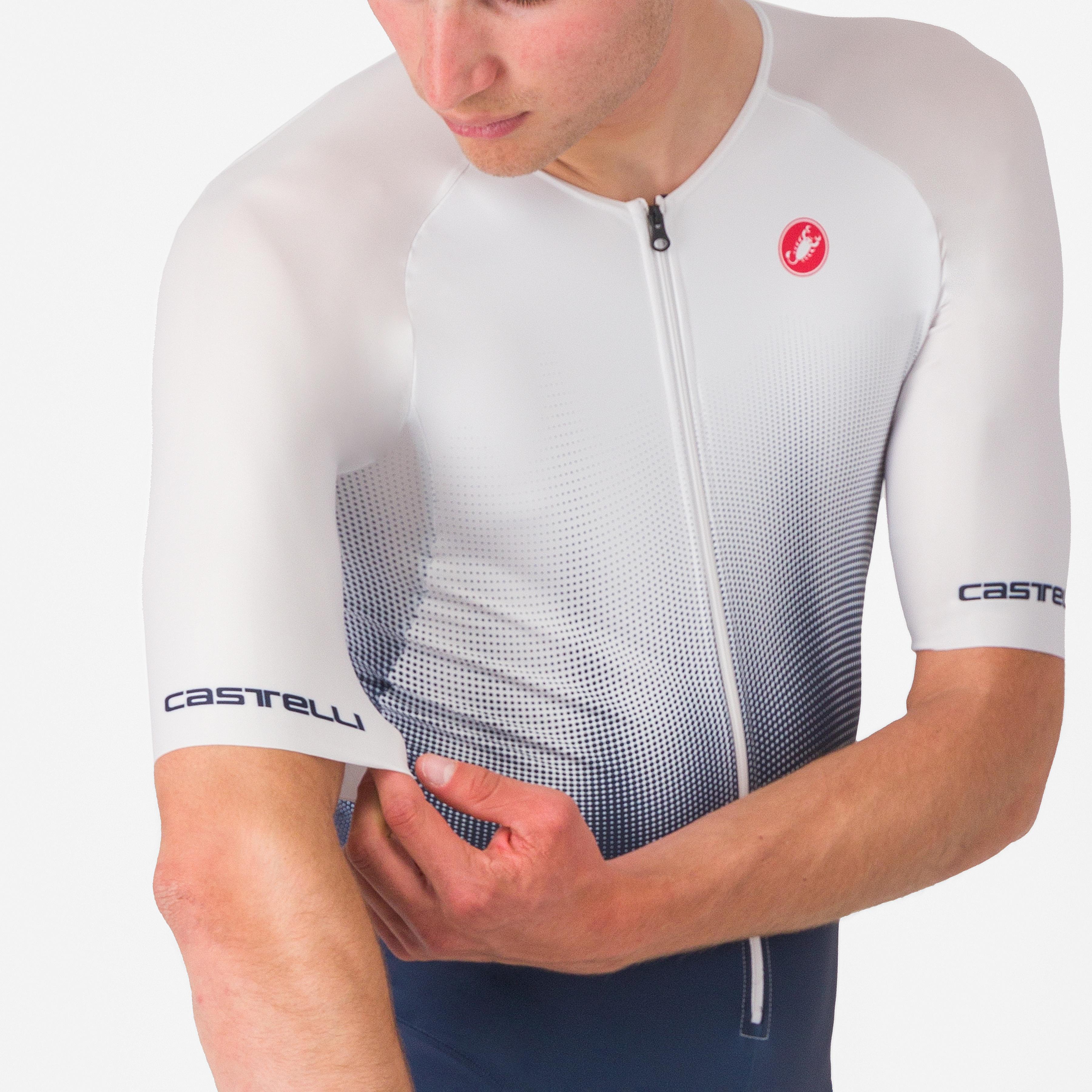 Core tri suit short sleeve - belgian blue/white - castelli