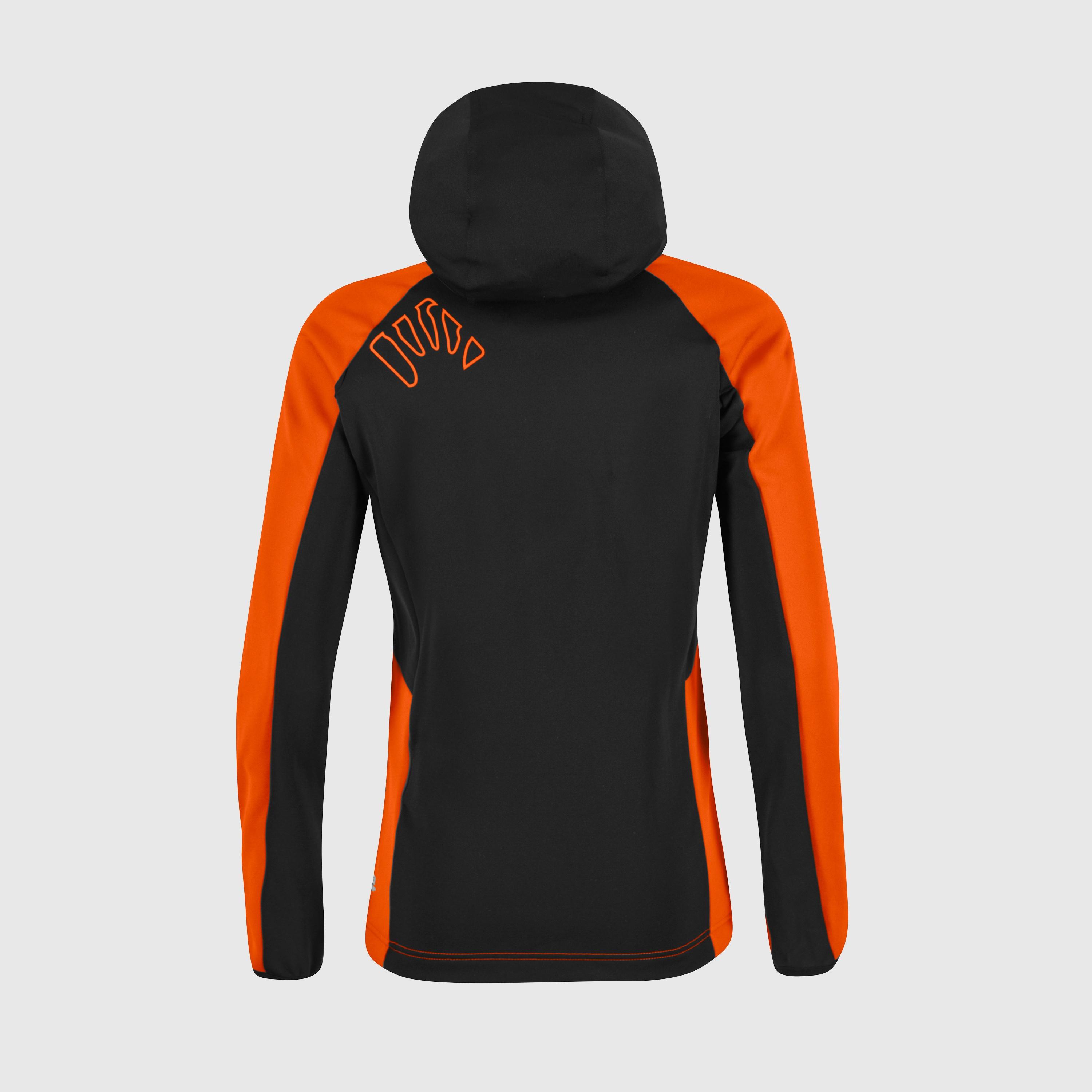 Lavaredo kid winter jkt - sicy orange/black - karpos