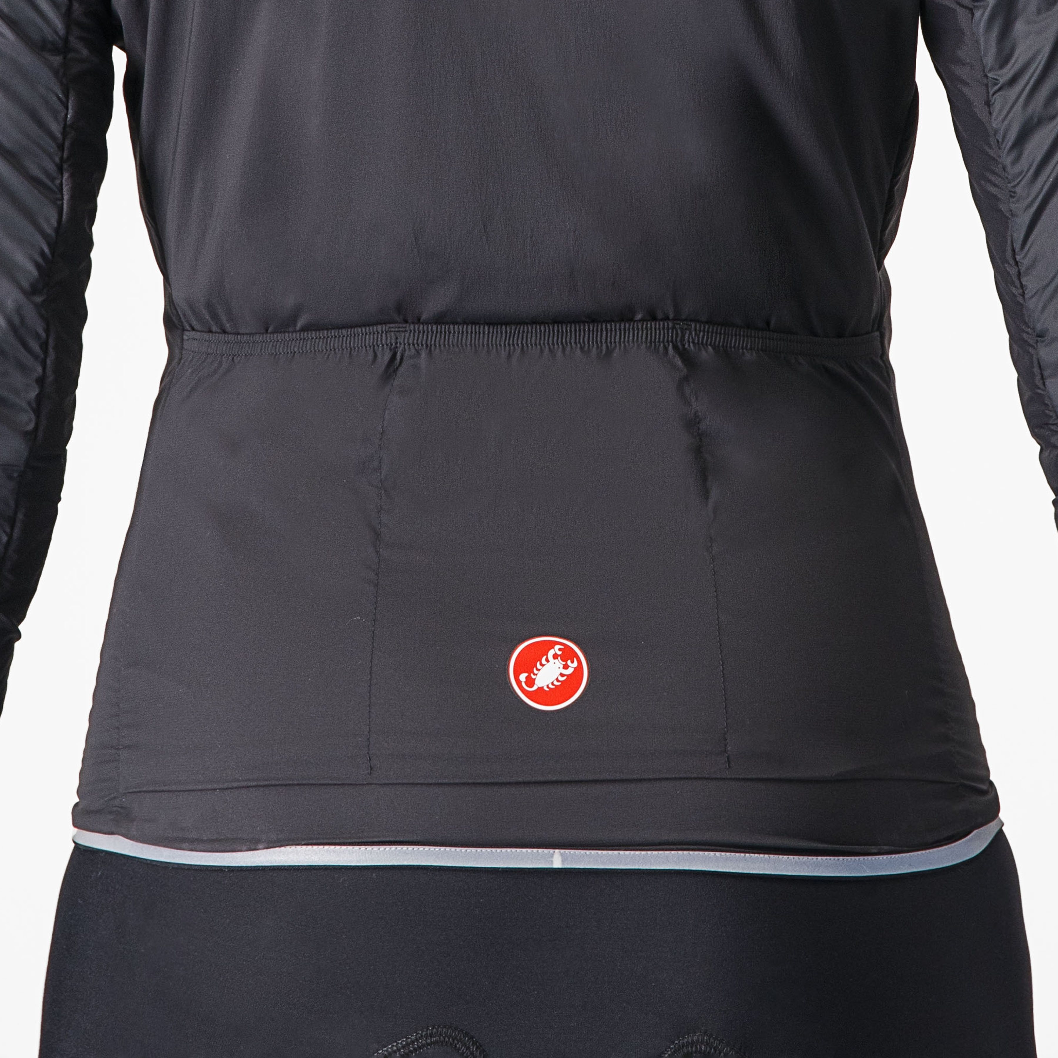 Fly direct w jacket - light black/silver gray - castelli