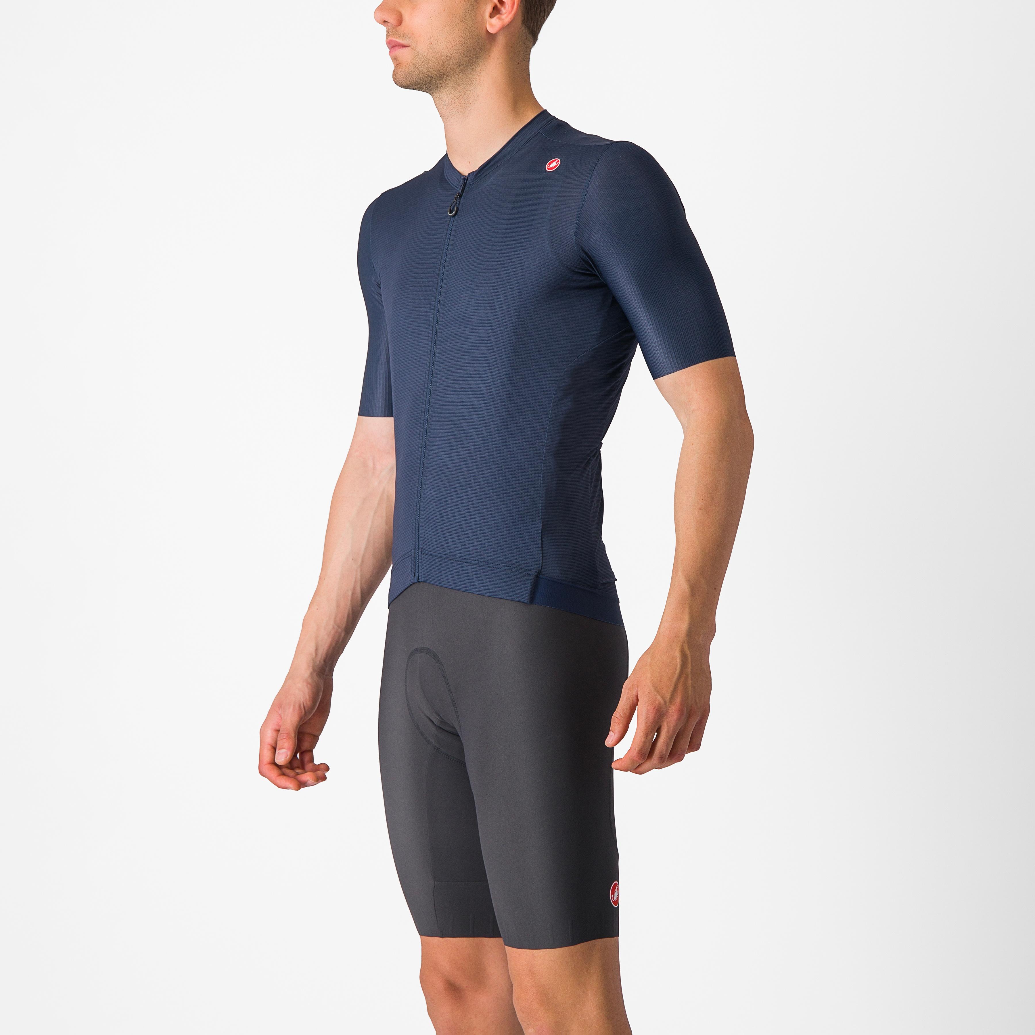 Espresso jersey - belgian blue/silver moon - castelli