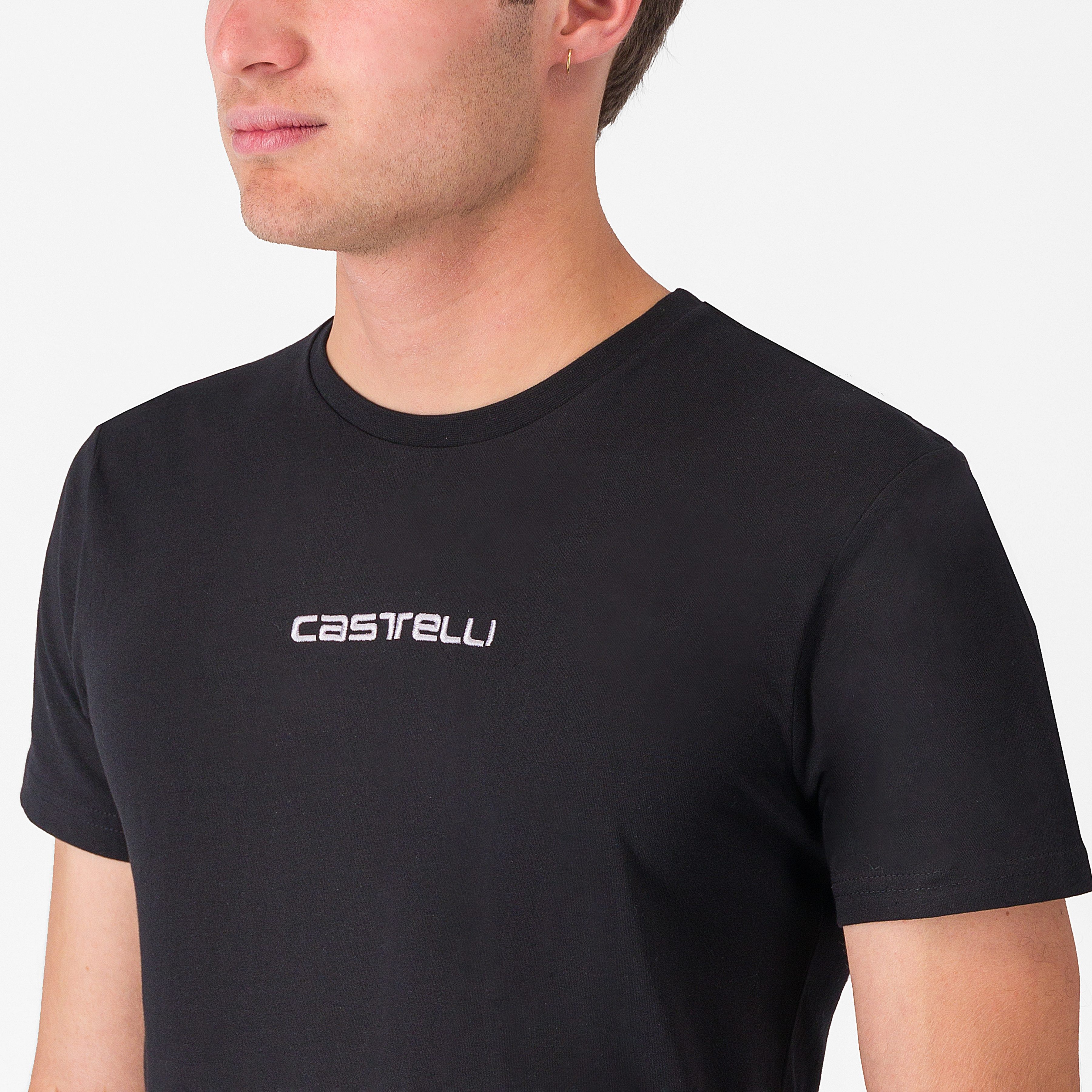 Castelli classico tee - black - castelli