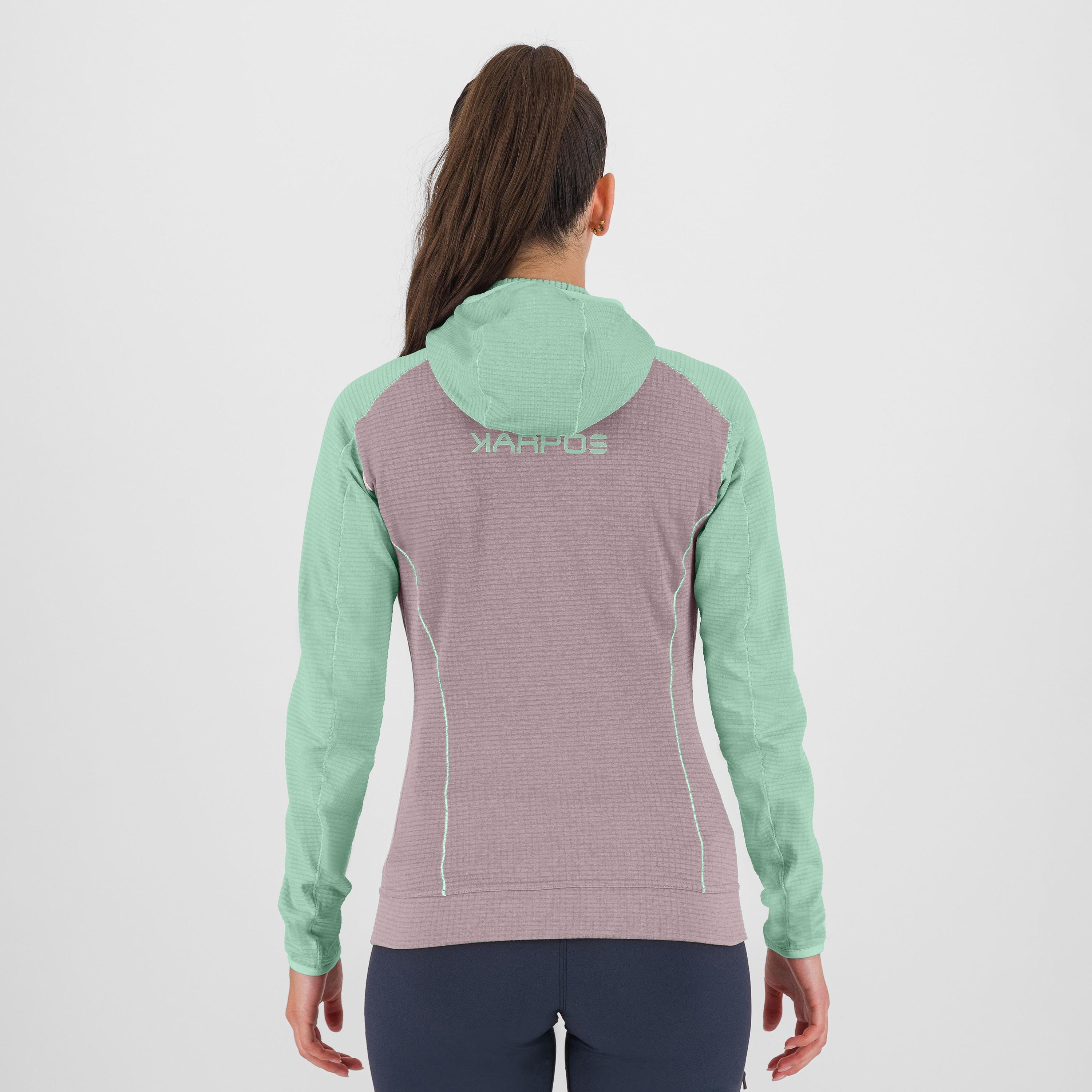 Ambrizzola w full-zip hoodie - nirvana/lichen - karpos
