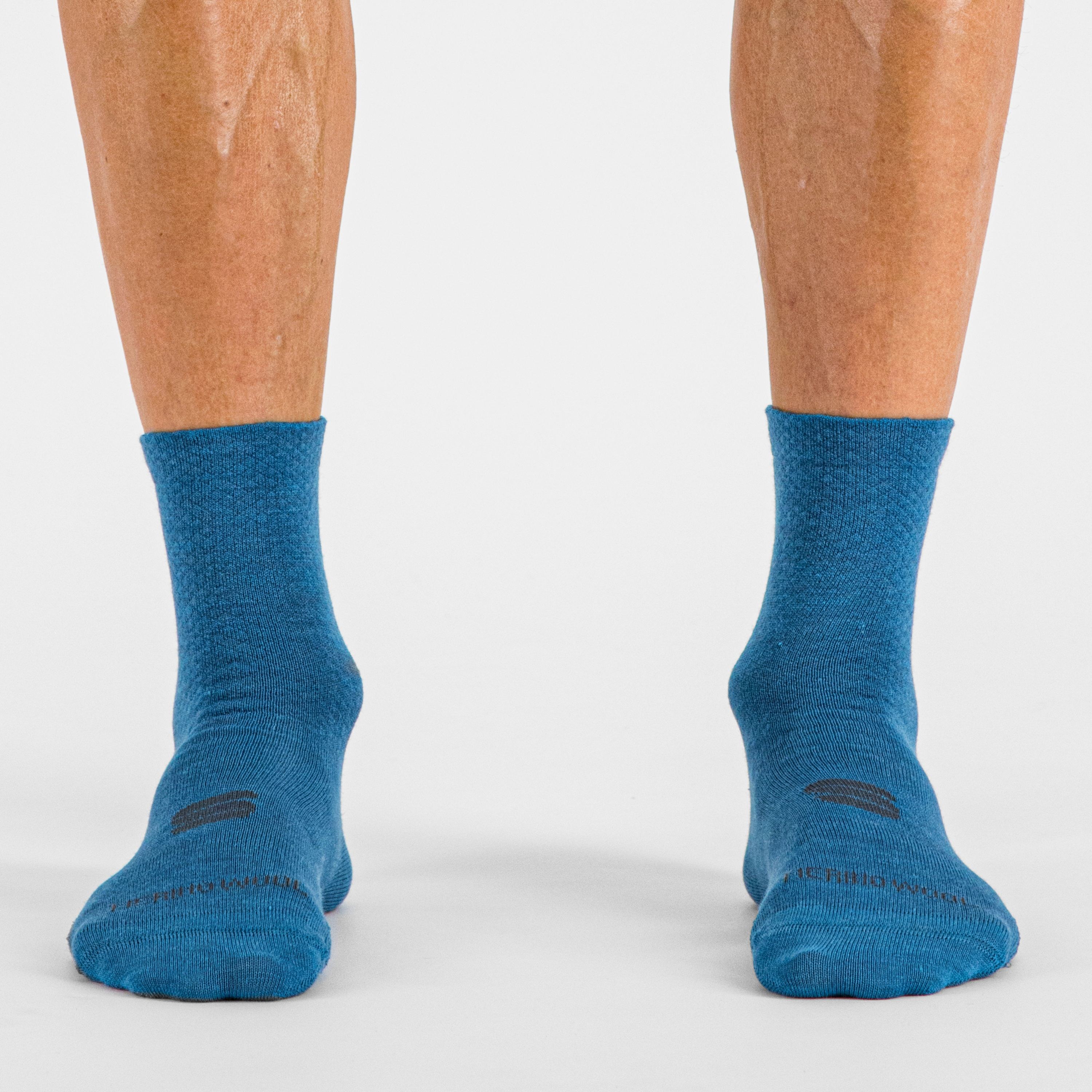 Wool woman 16 socks - berry blue - sportful