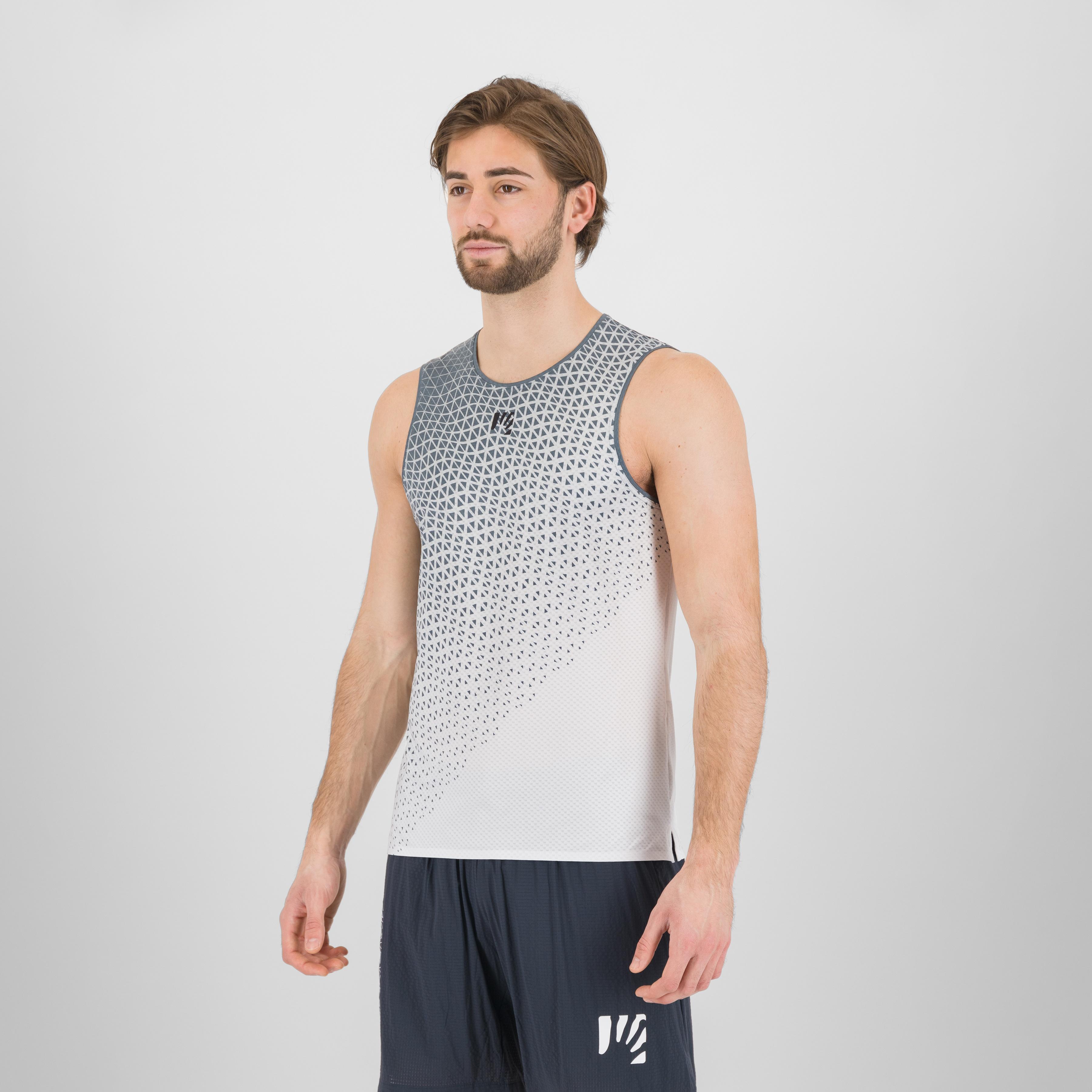 Lavaredo ultra tank. - bright white/woodl.gray/vulcan - karpos