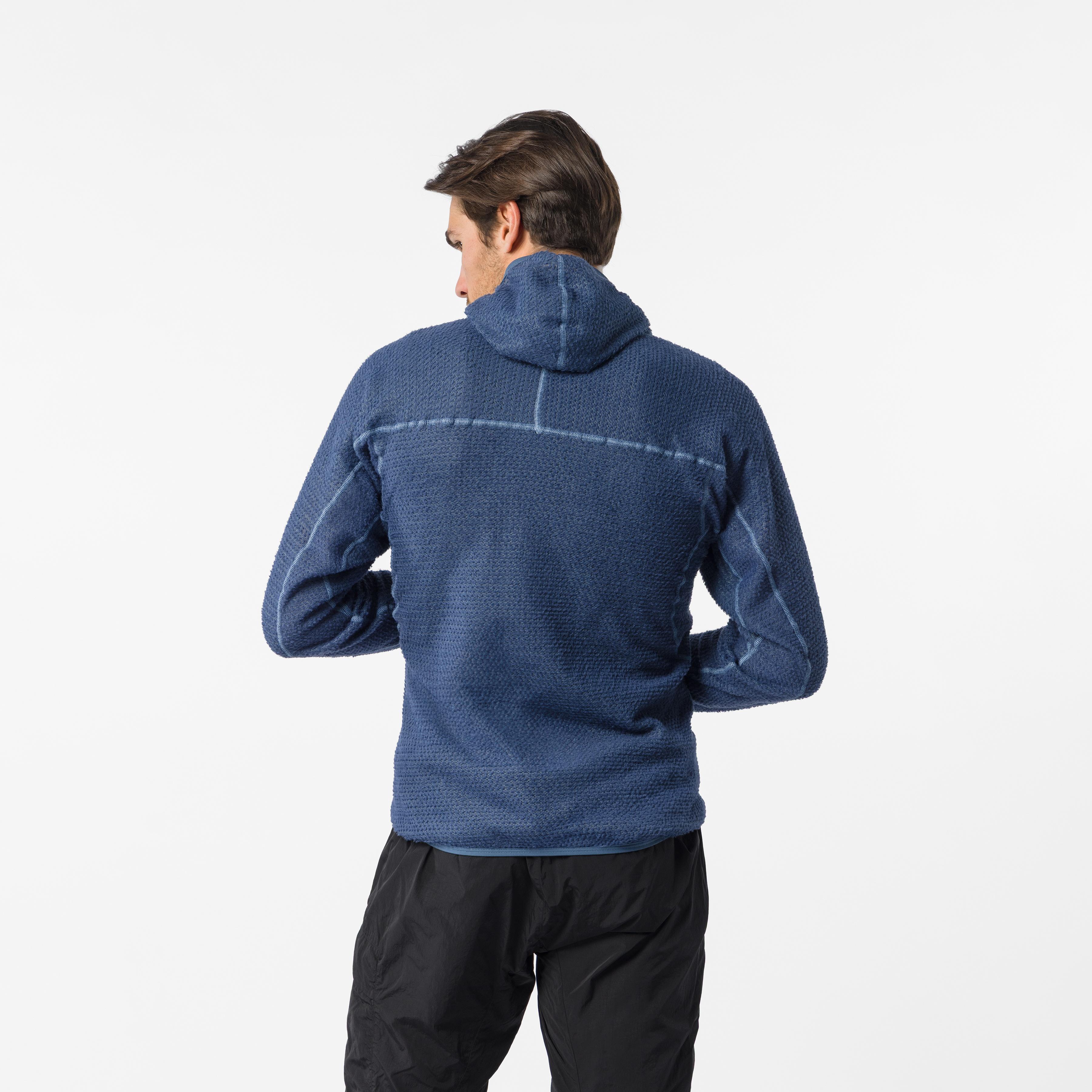 Castelli alpha fleece hoody - rock blue - castelli
