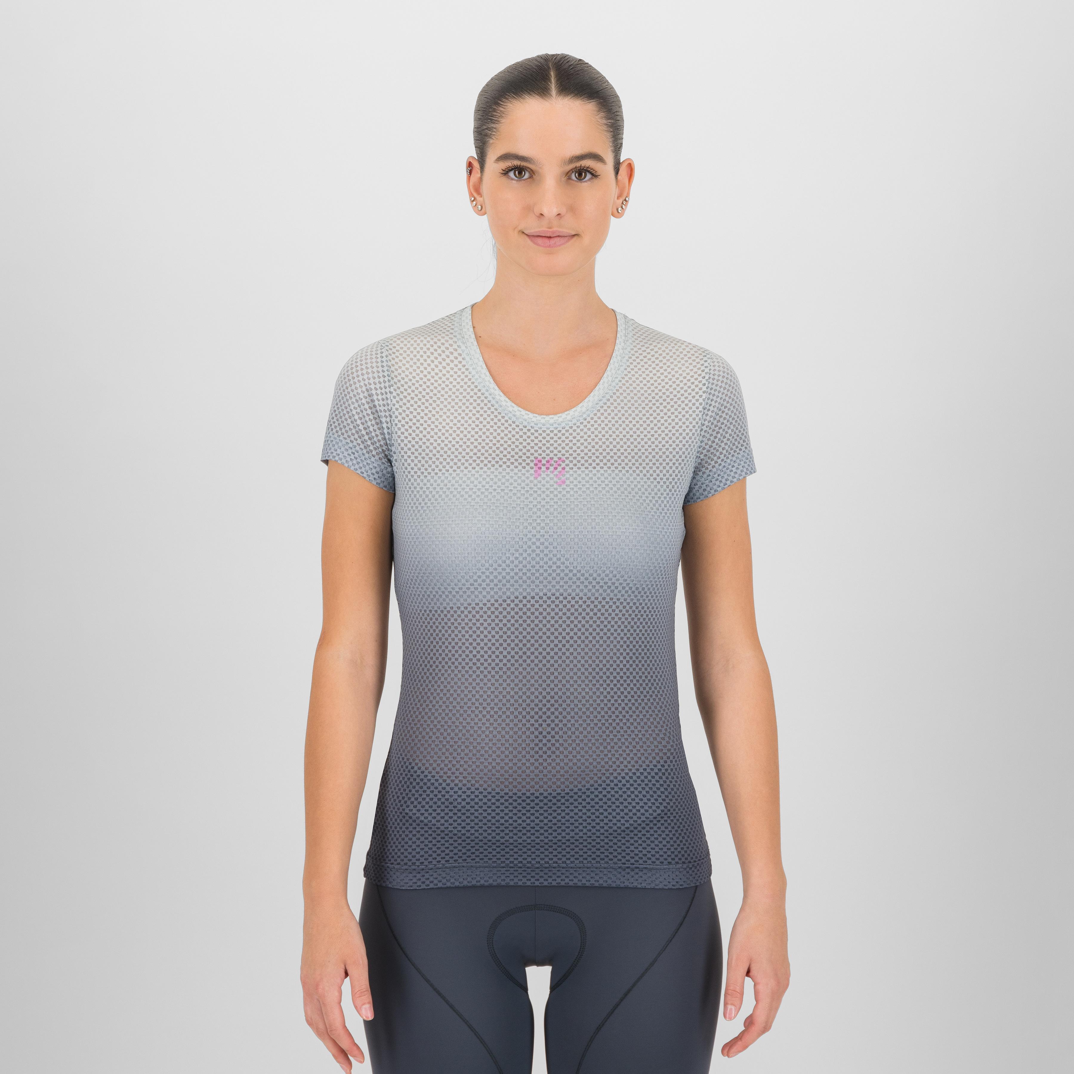 Verve mesh w t-shirt - ombre blue/mist - karpos