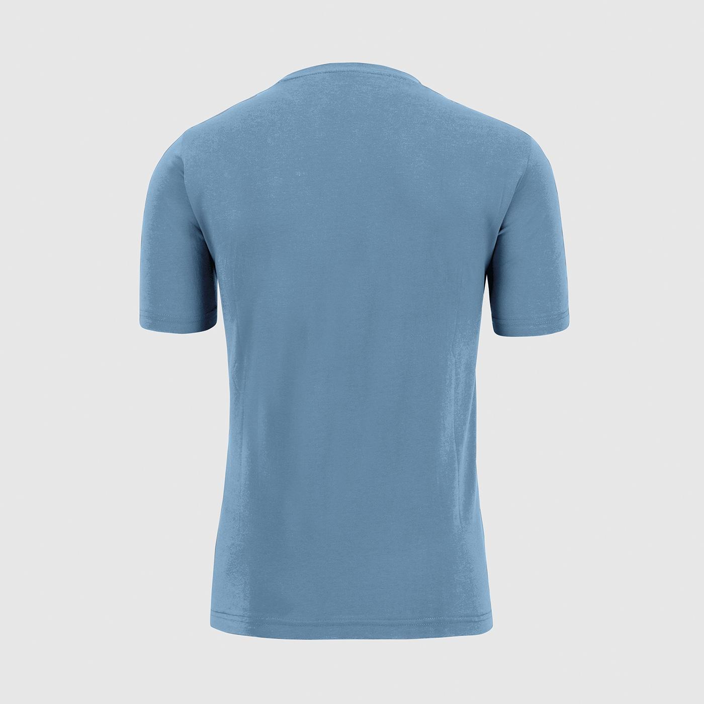 Berto cotton t-shirt - blu niagara - karpos