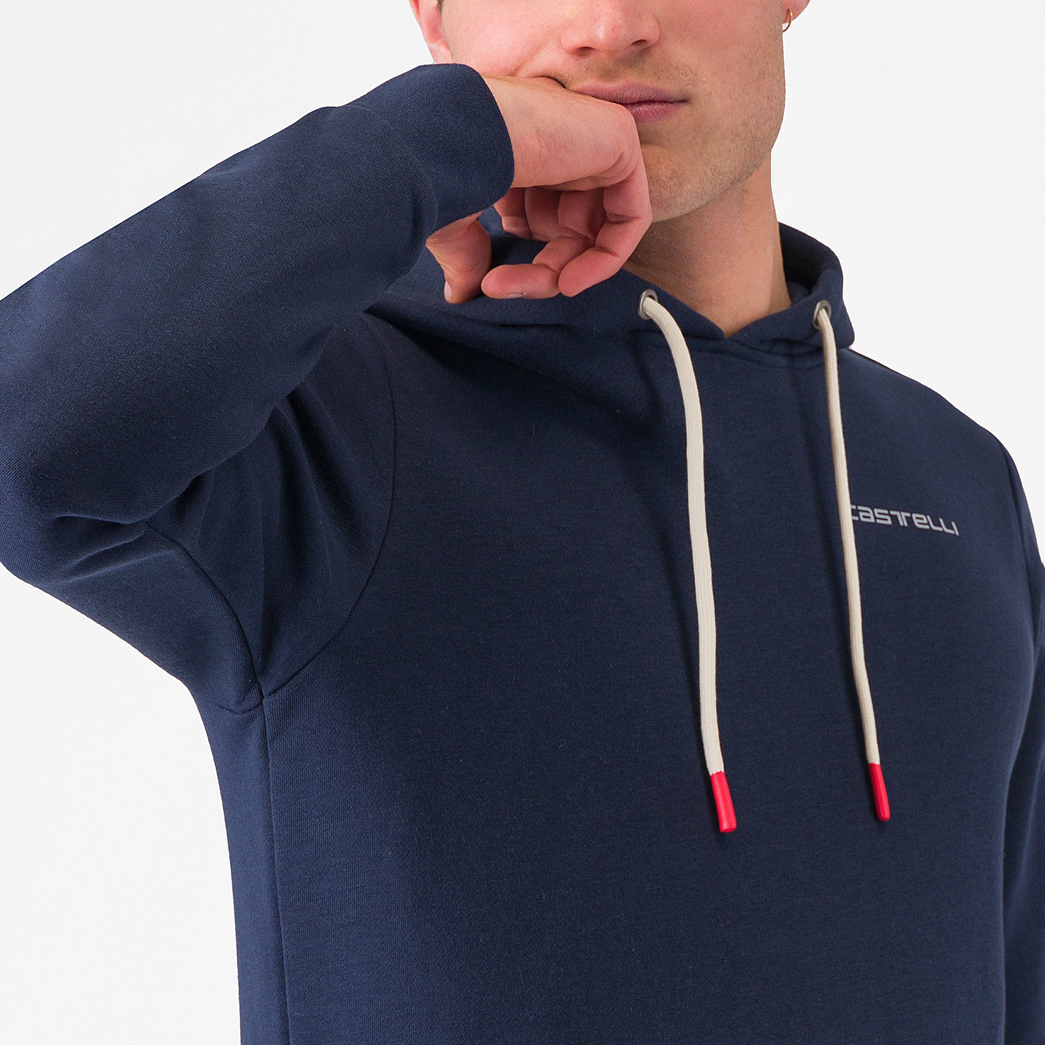Classico hoodie - belgian blue - castelli