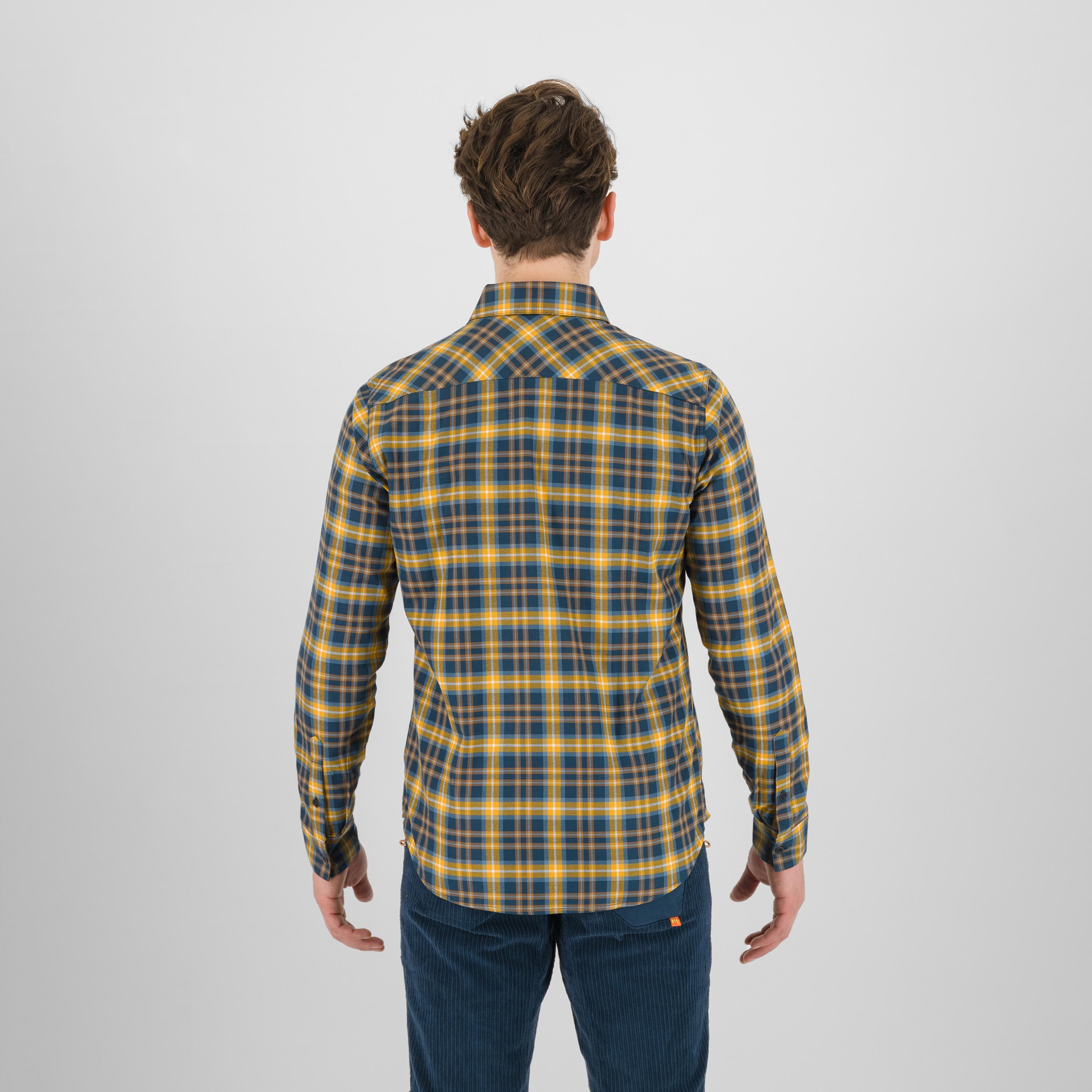 Martora winter shirt - midnight/golden - karpos