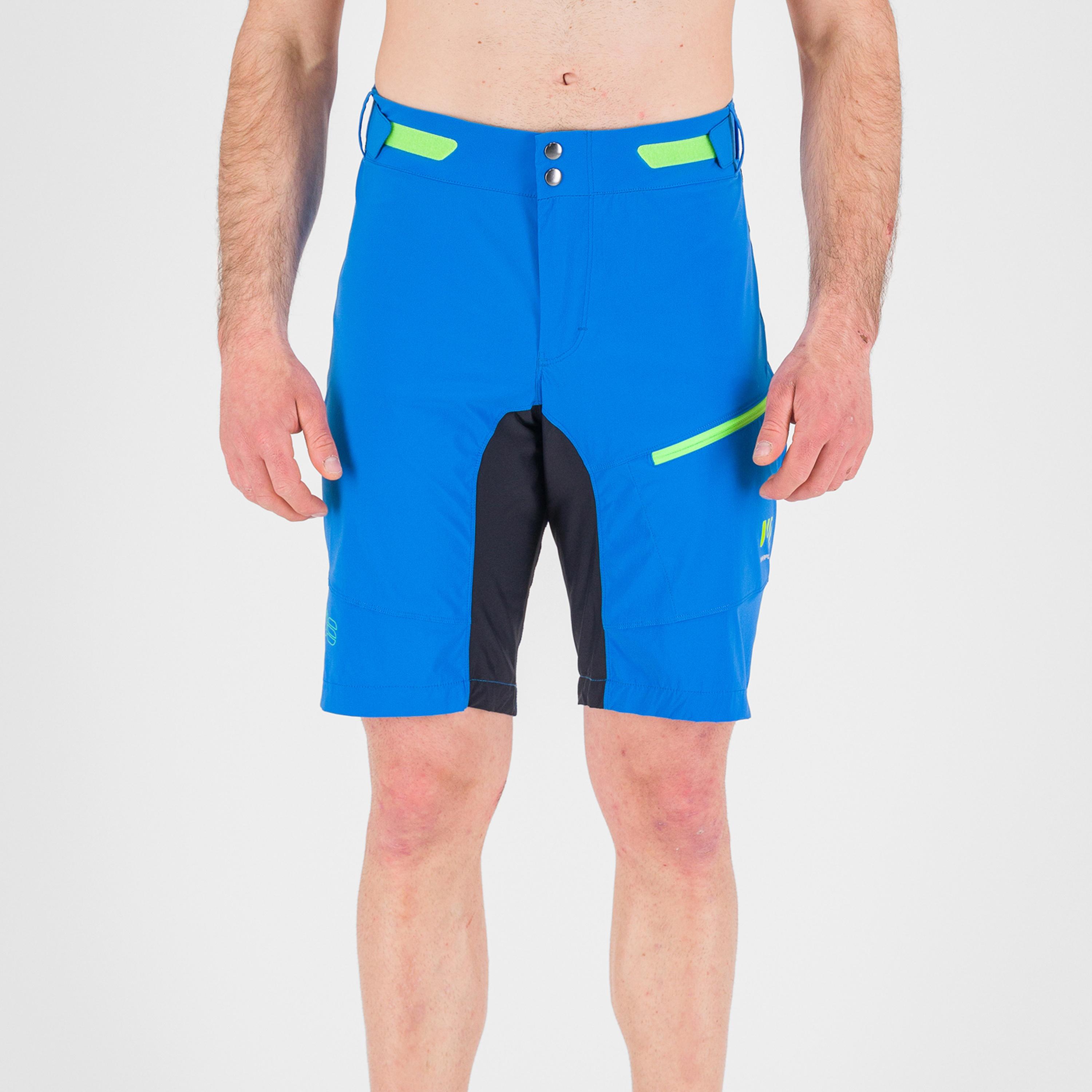 Val viola short - indigo b./black/green fluo - karpos