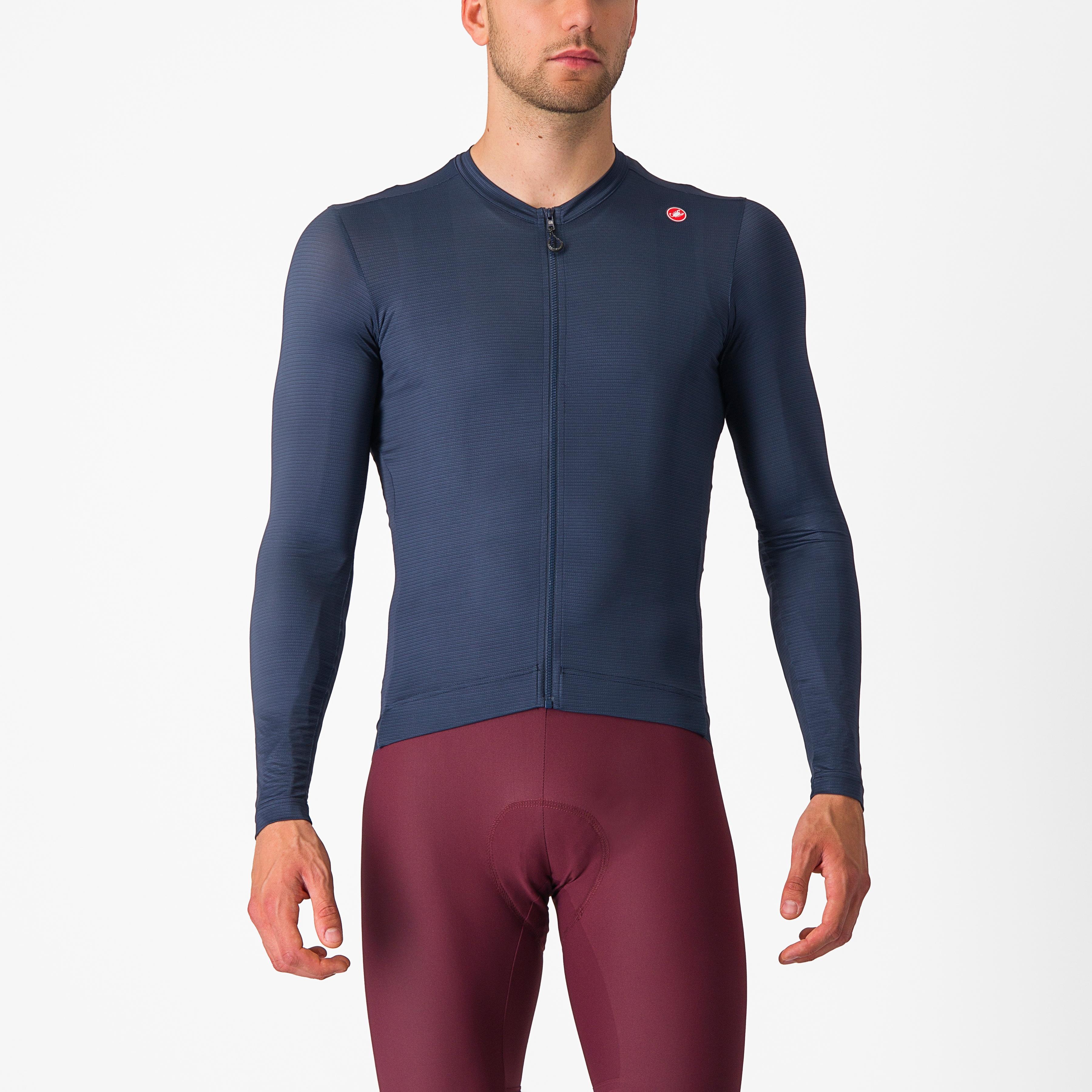 Espresso ls jersey - belgian blue/silver moon - castelli