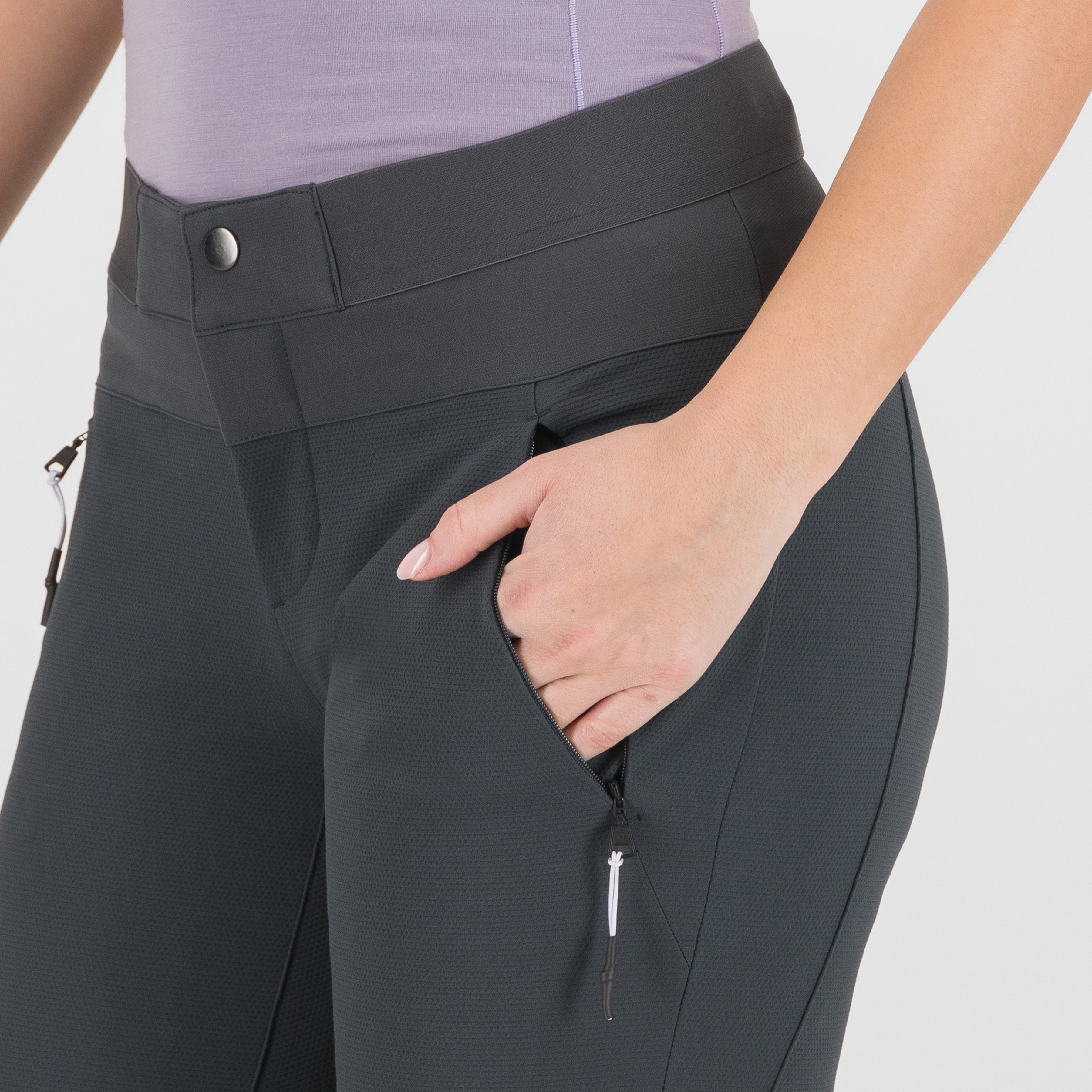 Pietena w pant - woodl.gray/lavender - karpos